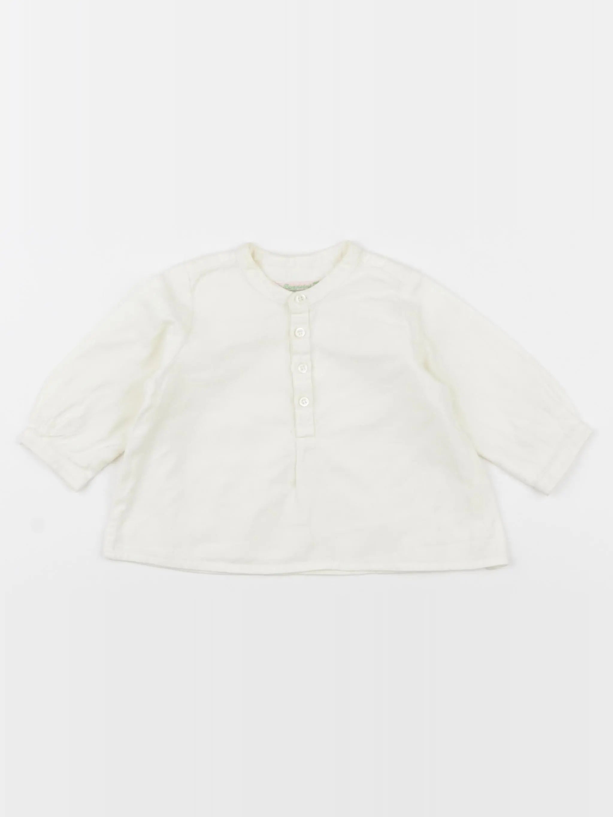 Bonpoint - blouse beige - 3 mois