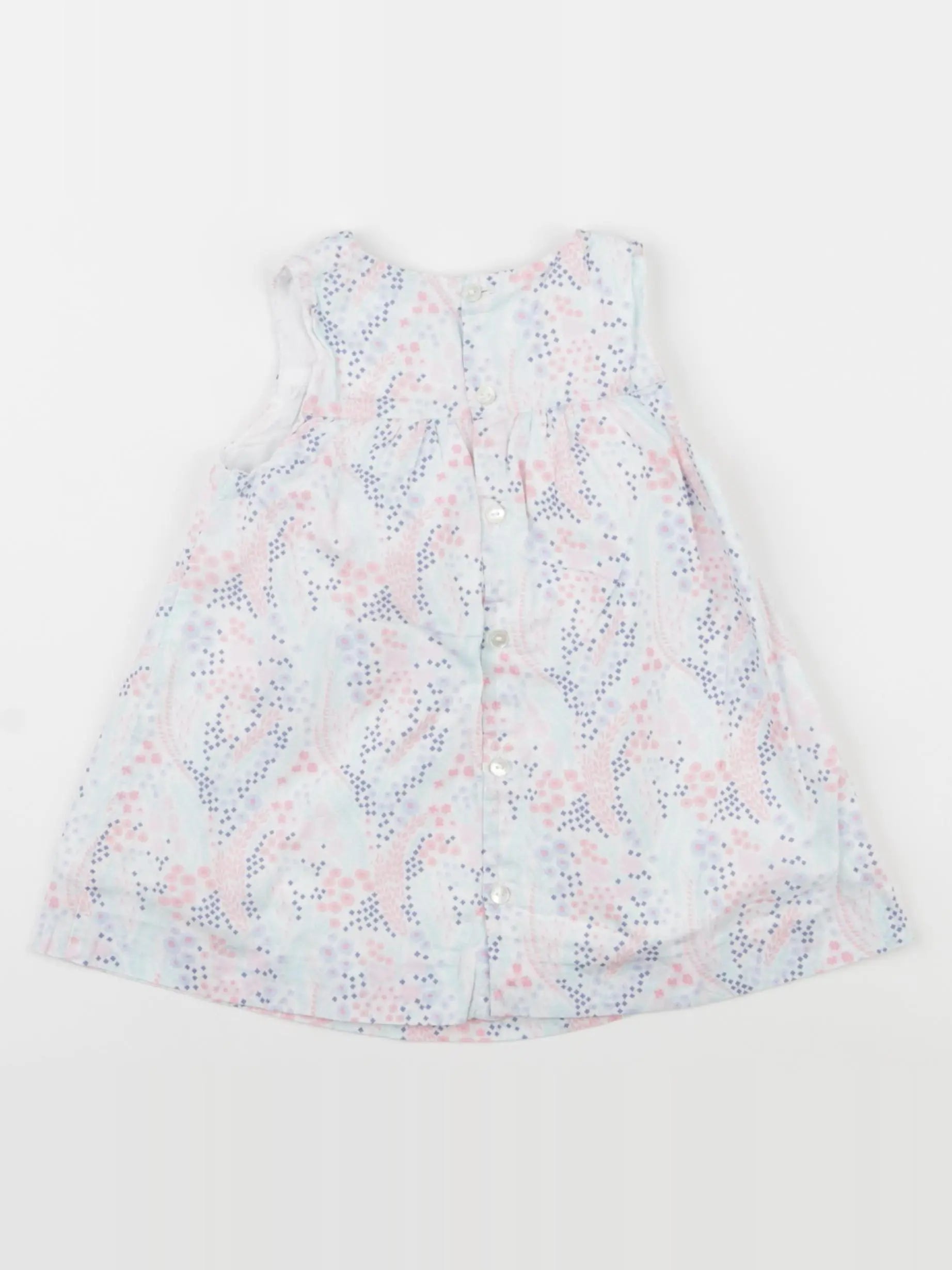 Jacadi - robe bleu - 12 mois
