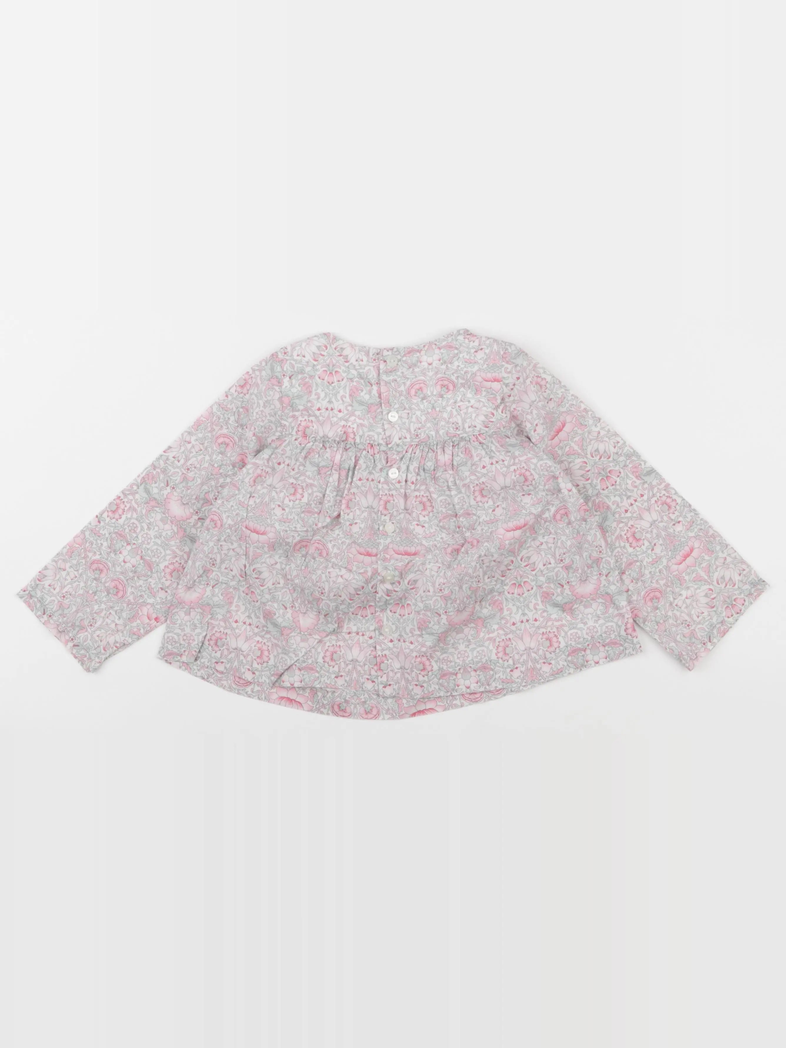Jacadi - blouse liberty rose - 24 mois