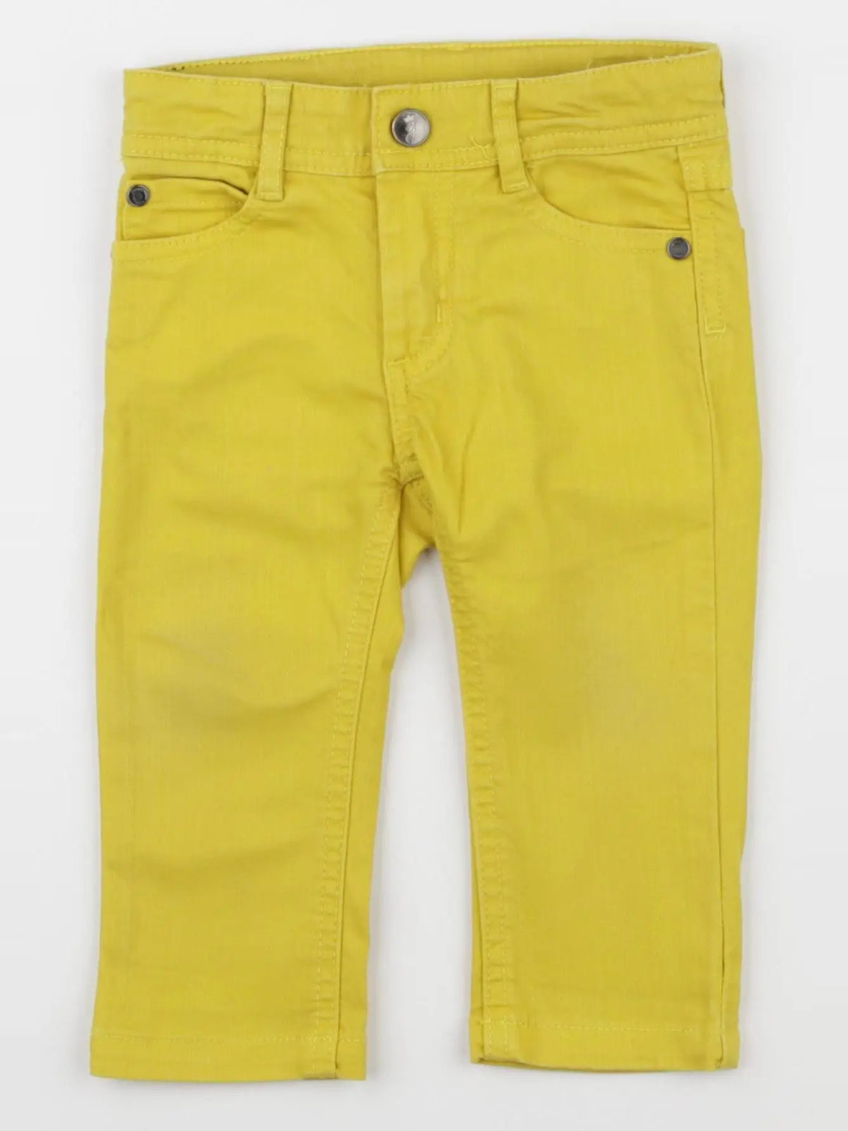 Jacadi - pantalon jaune - 12 mois