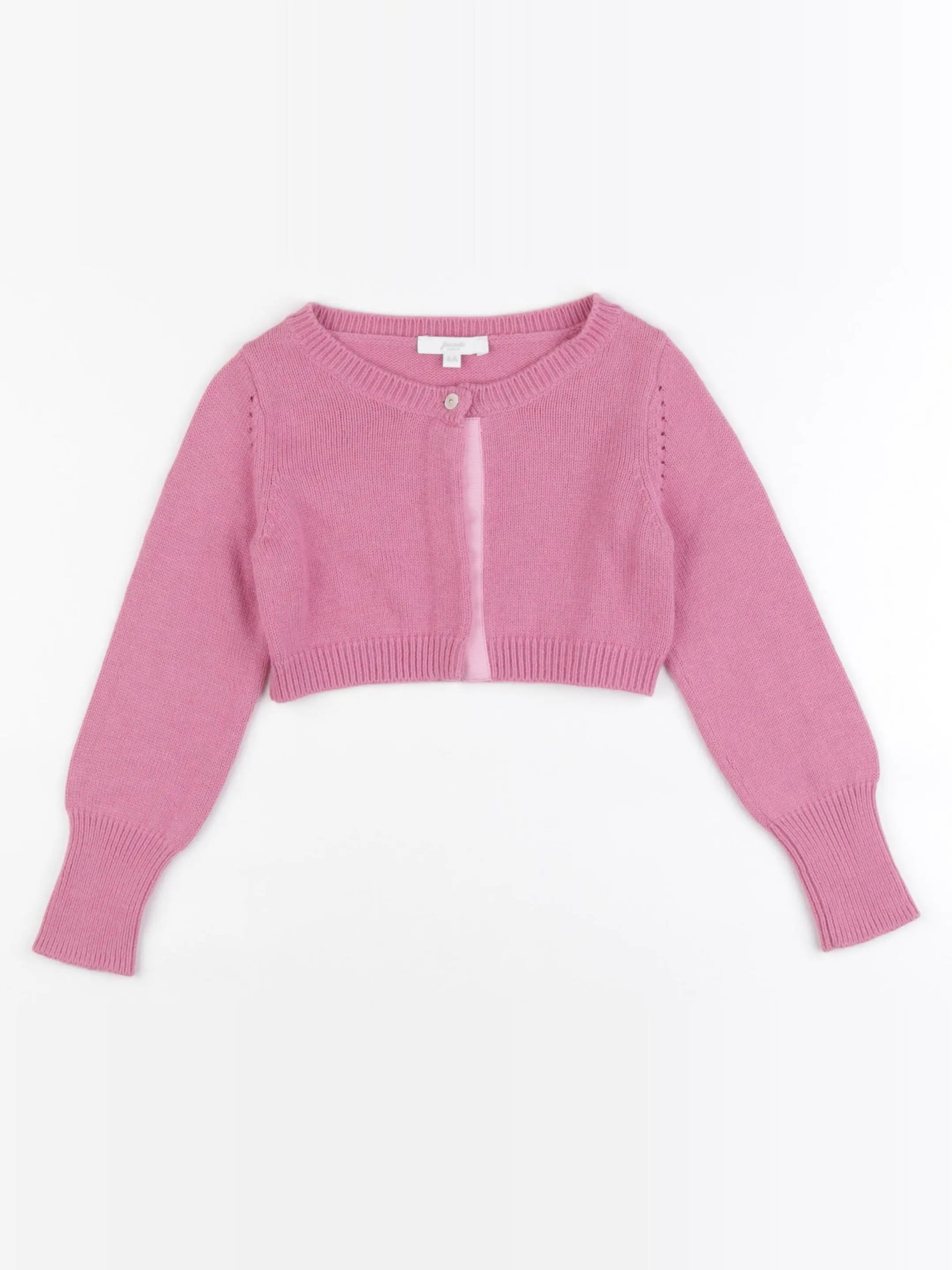 Jacadi - gilet rose - 4 ans