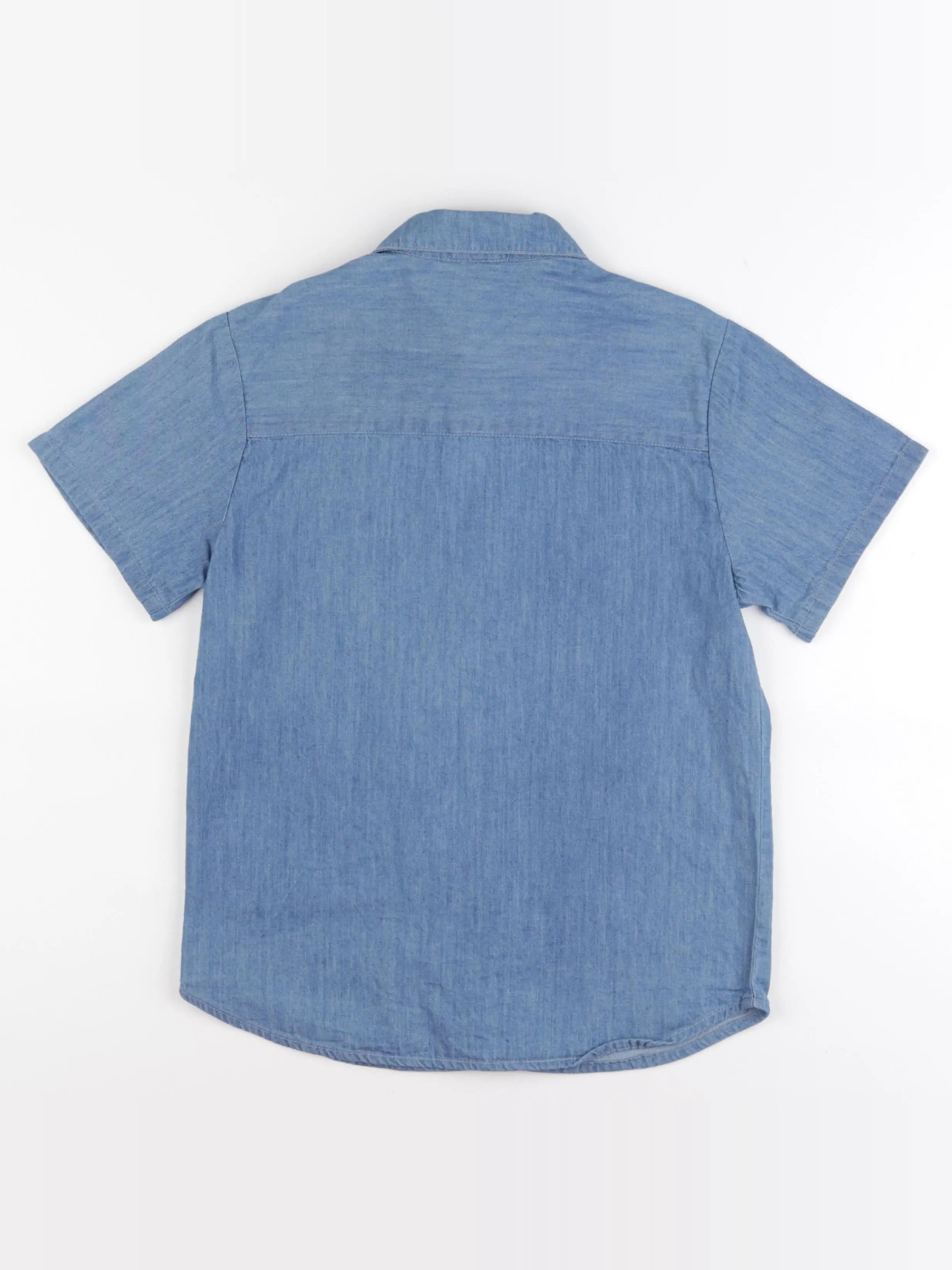 Vertbaudet - chemise bleu - 10 ans