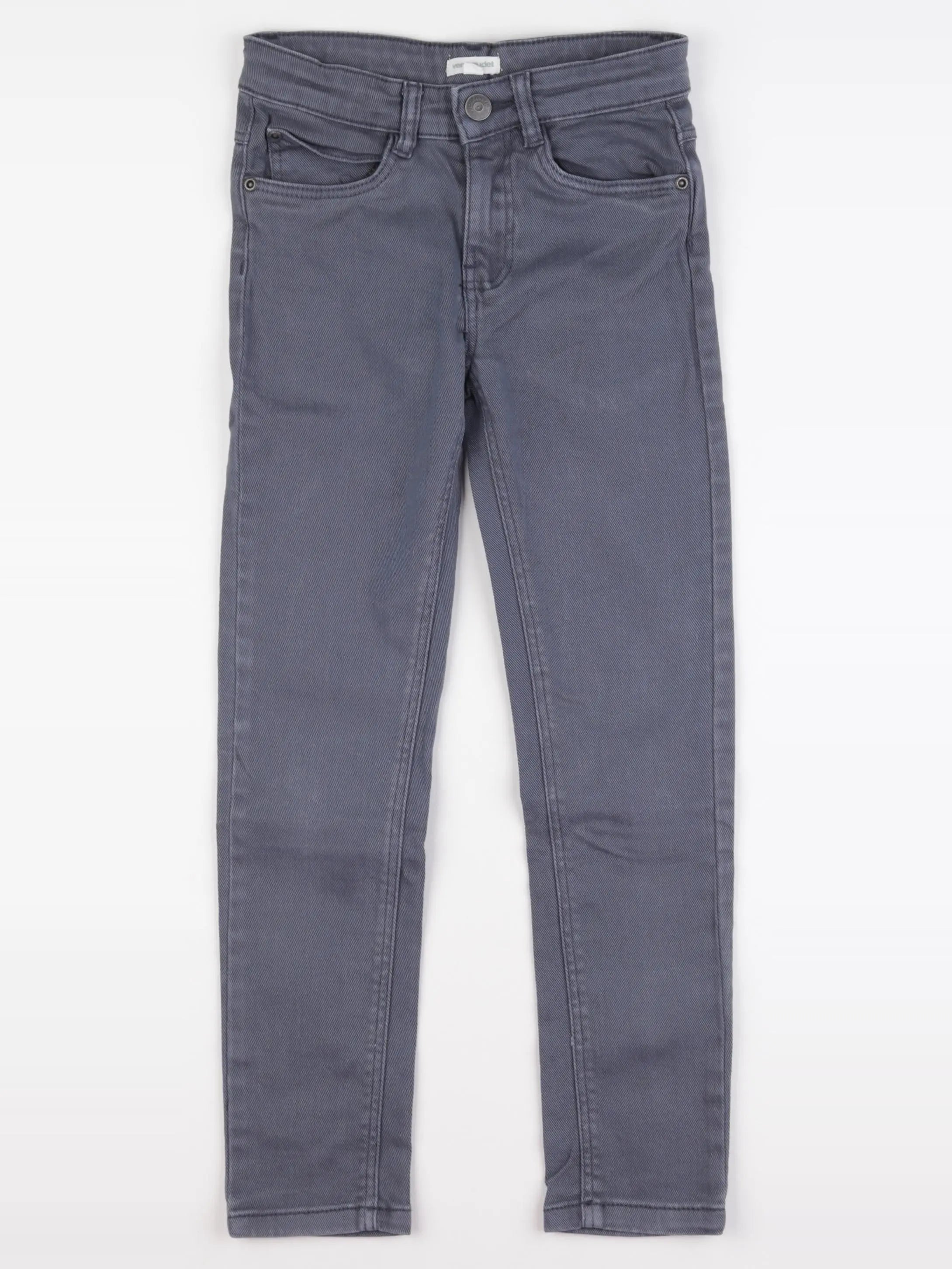 Vertbaudet - jean gris - 8 ans