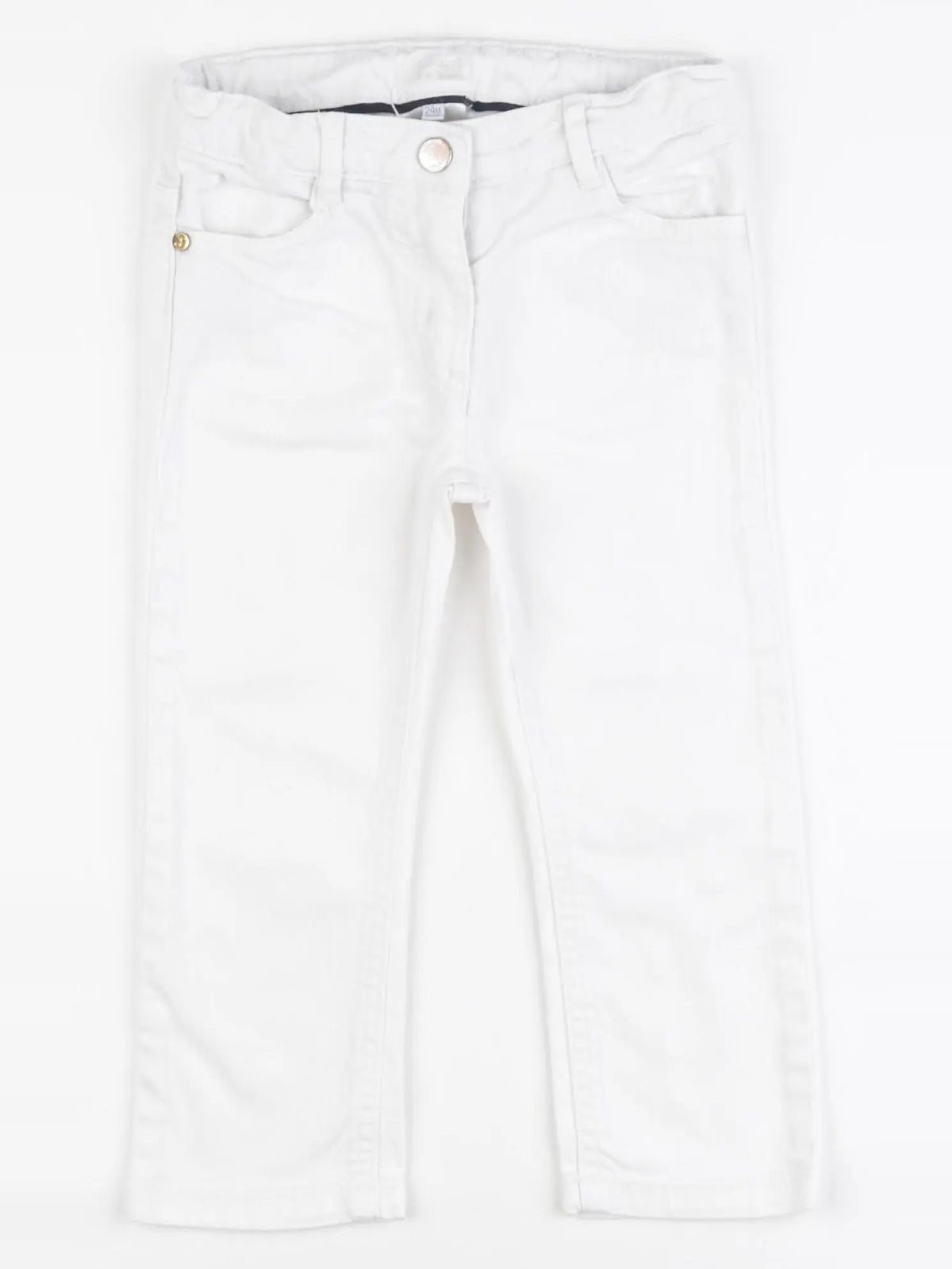 Jacadi - jean blanc - 24 mois