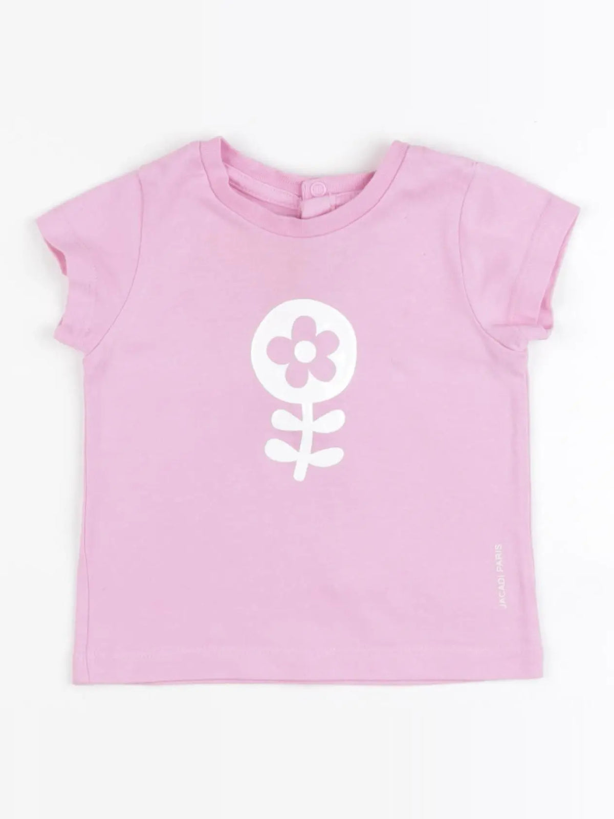Jacadi - tee-shirt rose - 12 mois