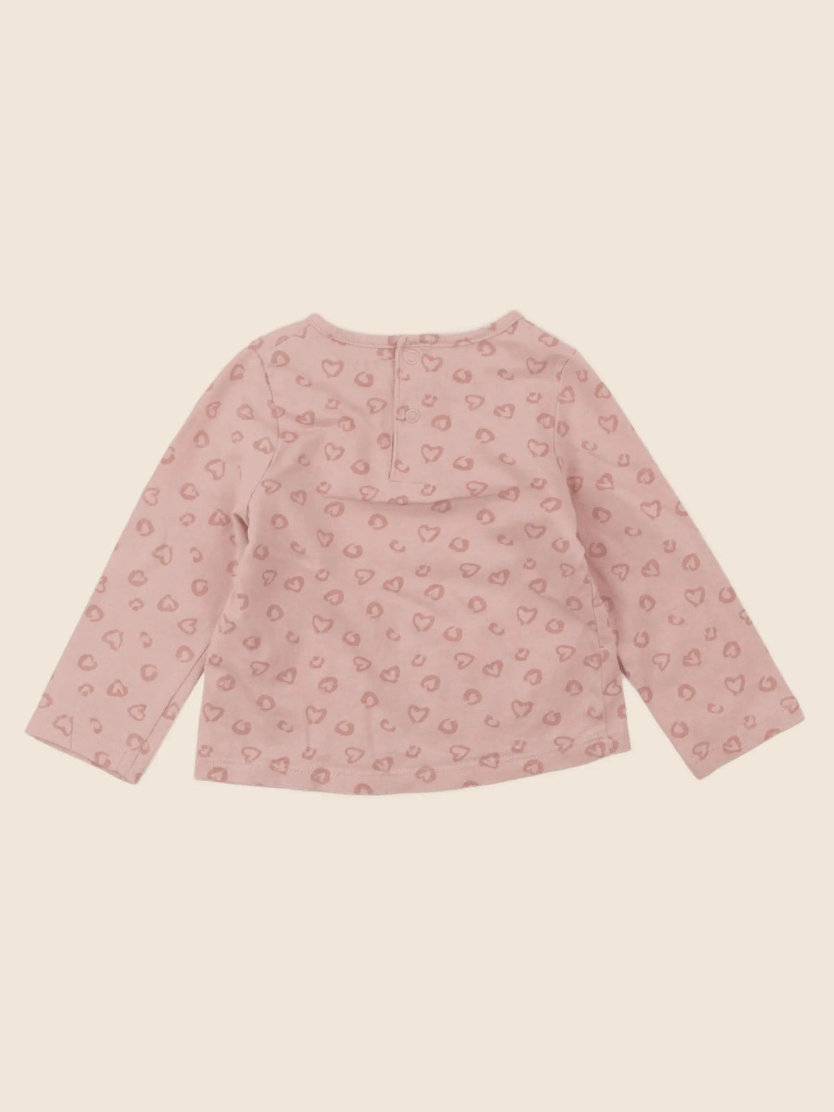 Vertbaudet - tee-shirt coton rose - 6 mois