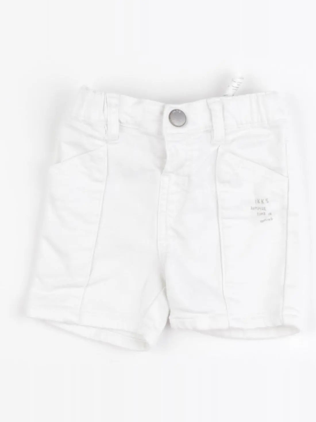 IKKS - short blanc - 12 mois