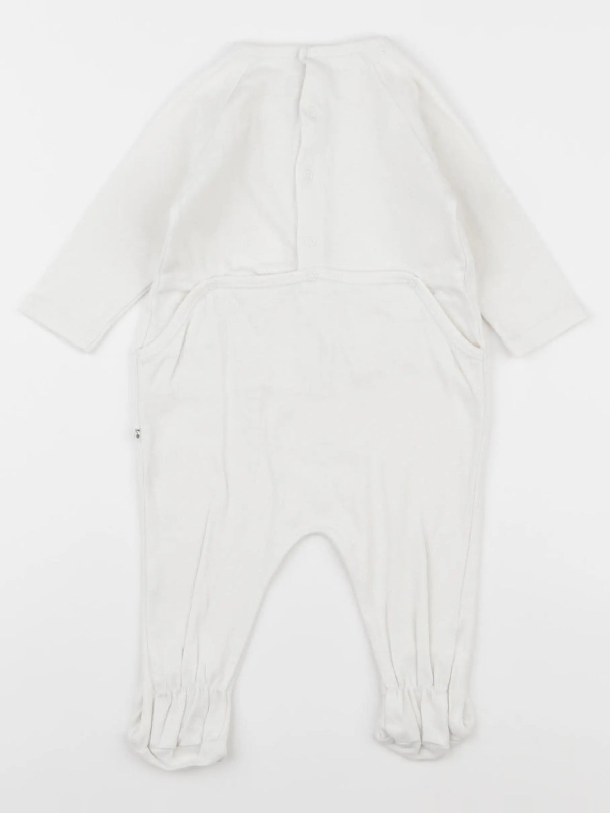 Bonpoint - pyjama coton blanc - 6 mois