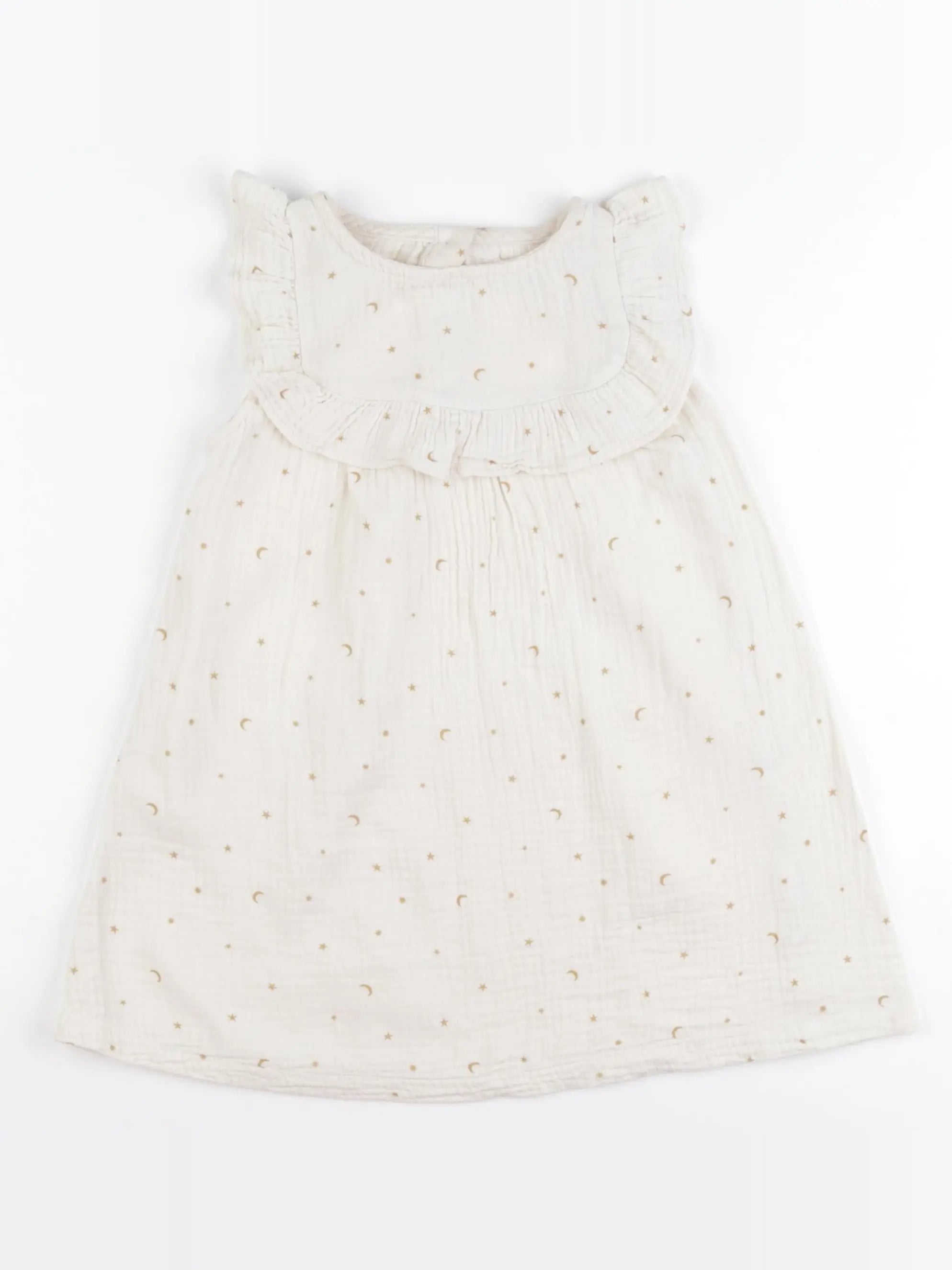 Vertbaudet - robe beige - 4 ans