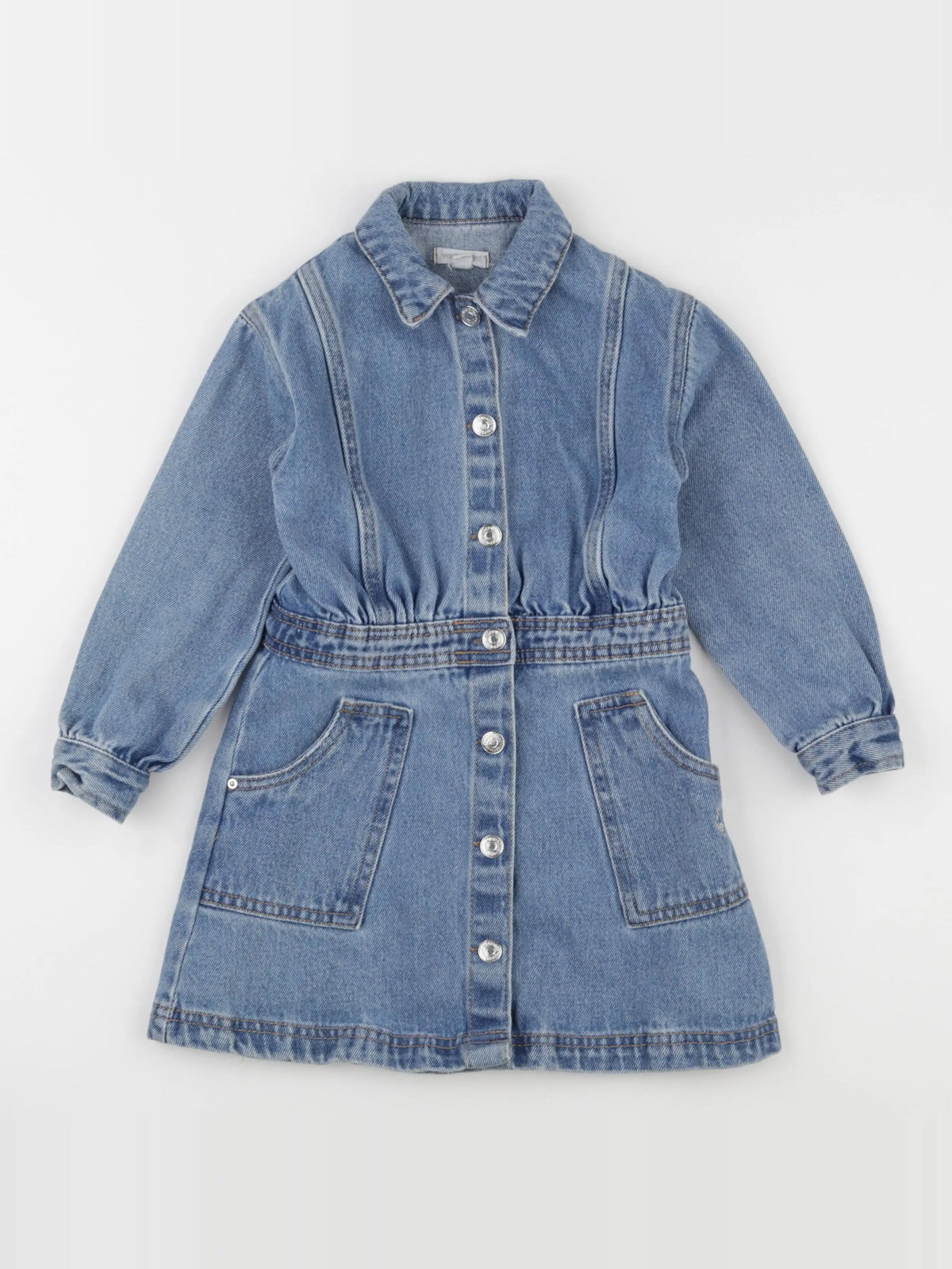 Vertbaudet - robe bleu - 5 ans