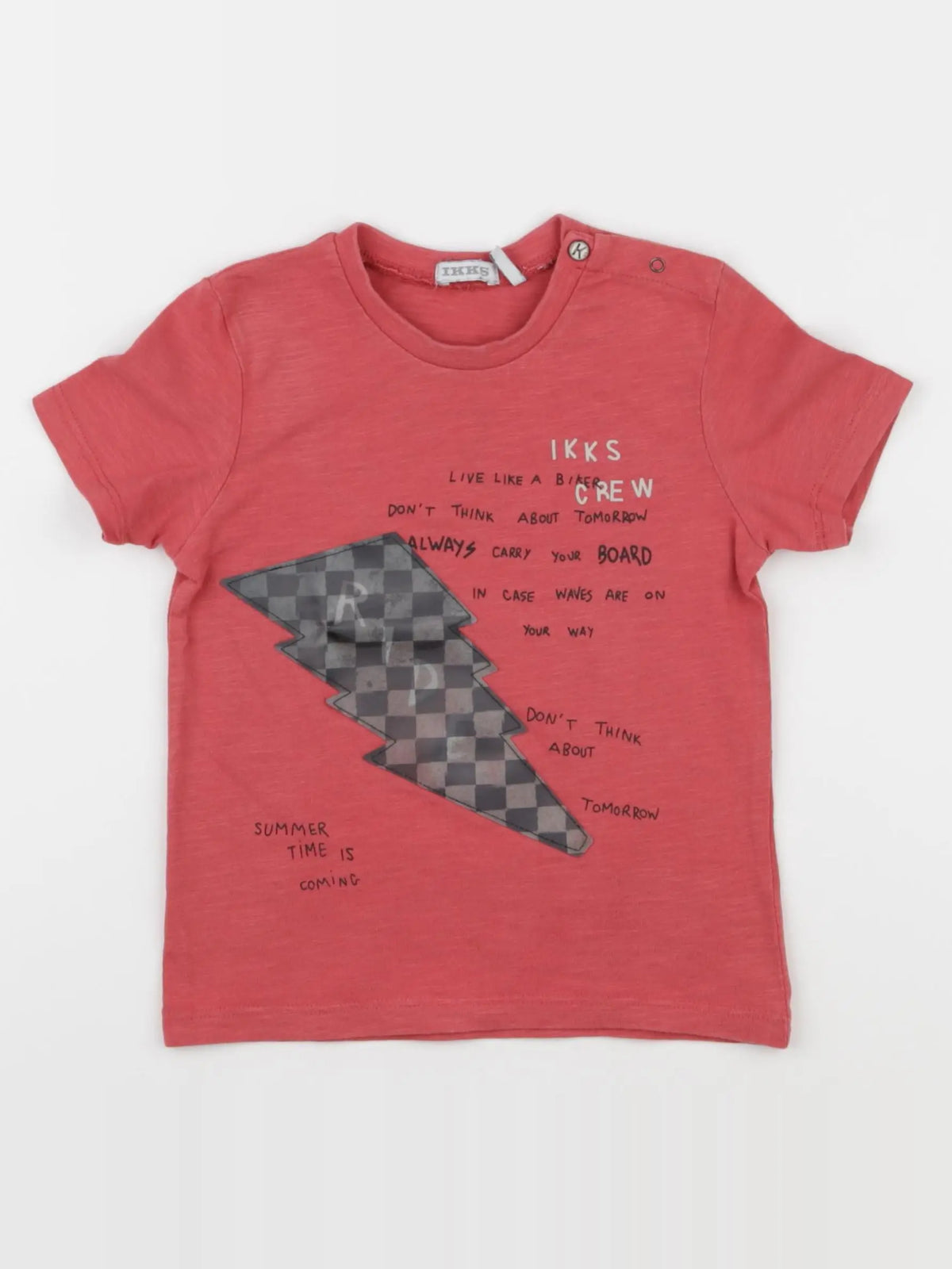 IKKS - tee-shirt rose - 2 ans