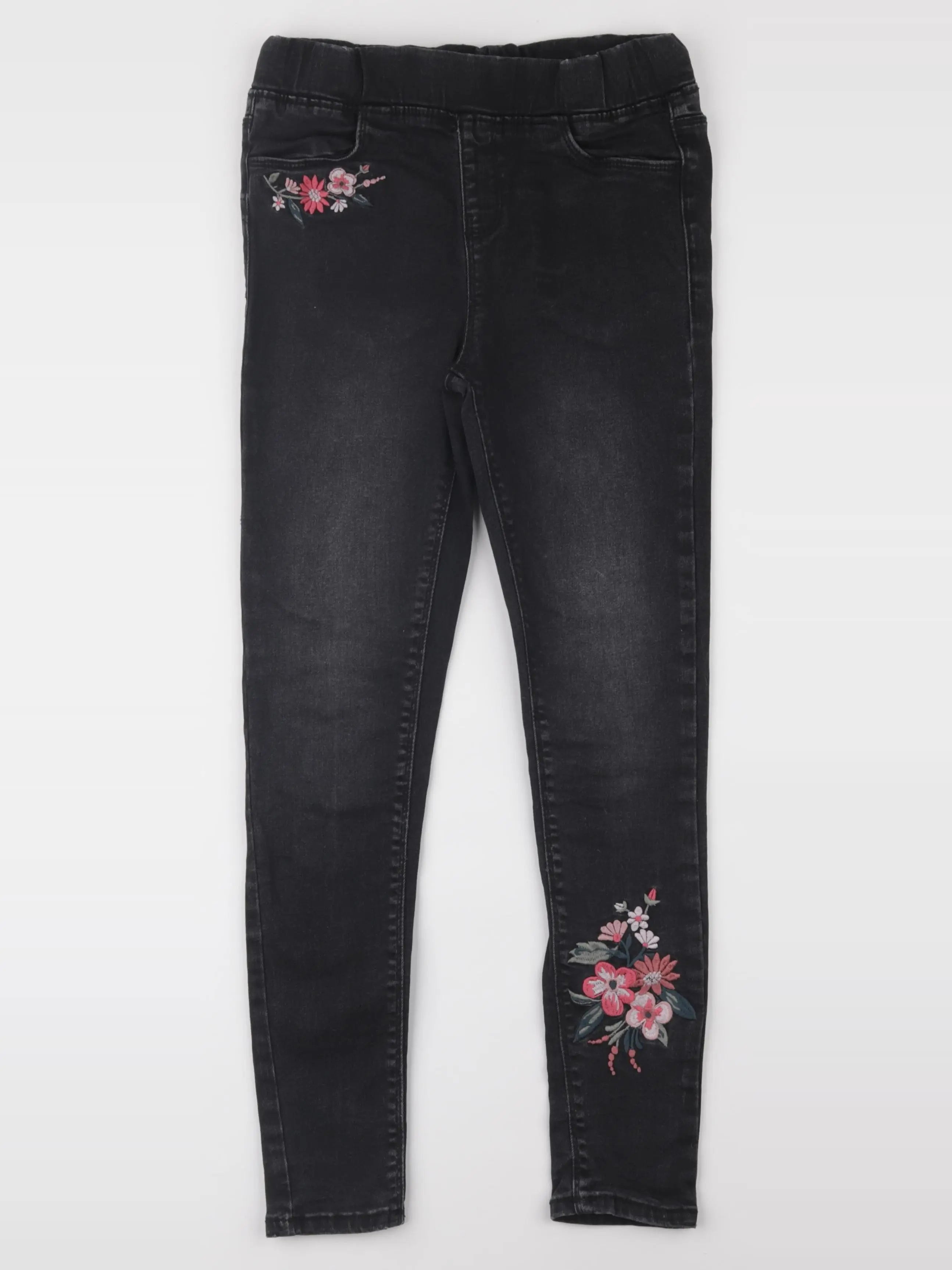 Vertbaudet - jegging noir - 10 ans