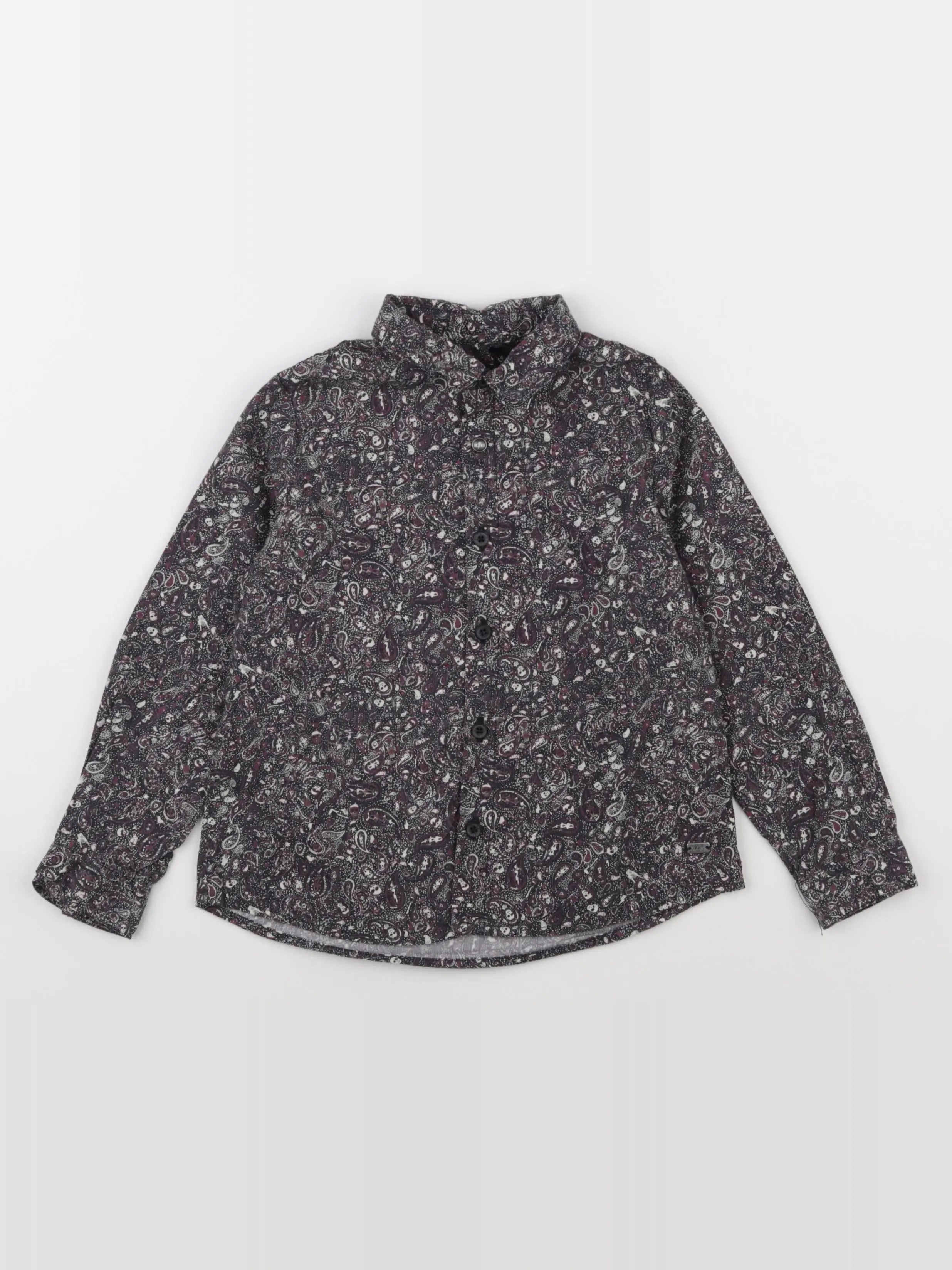 IKKS - chemise noir, rouge - 3 ans