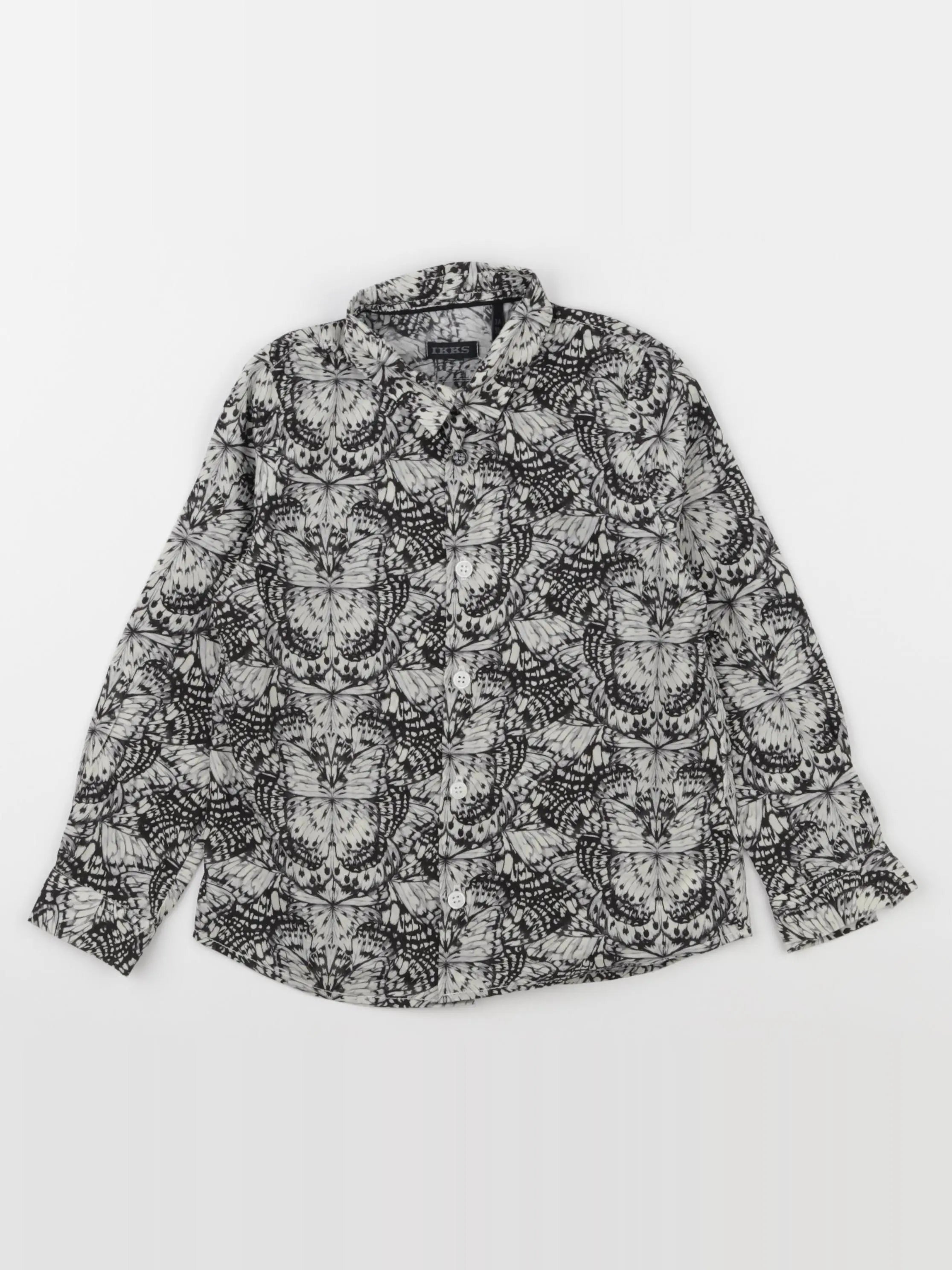 IKKS - chemise noir, beige - 3 ans