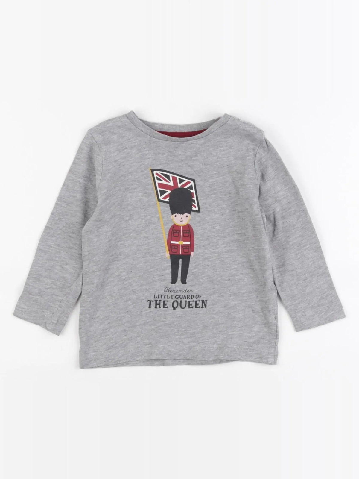 Boutchou - tee-shirt gris - 12 mois