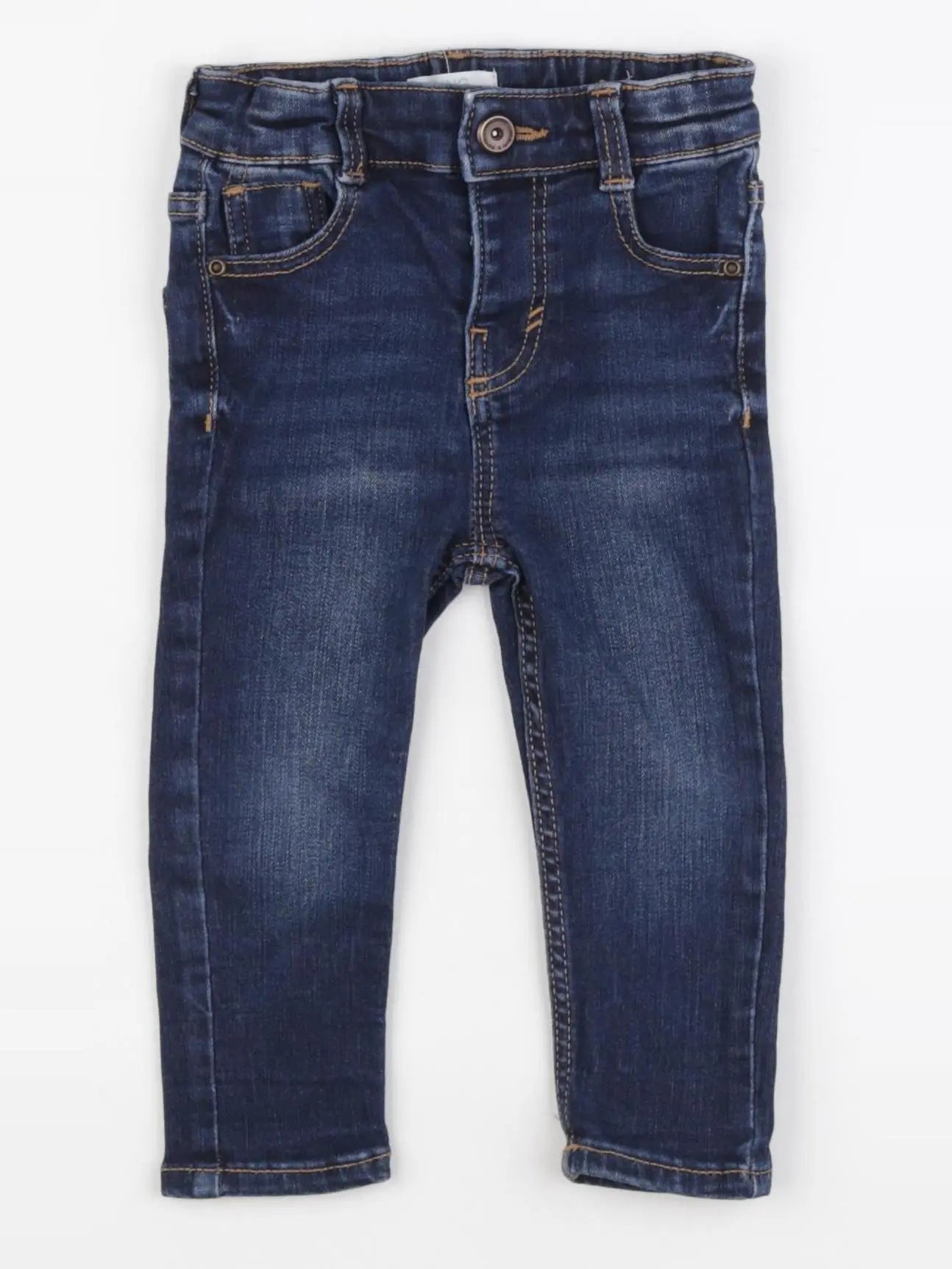 Mango - jean bleu - 9/12 mois