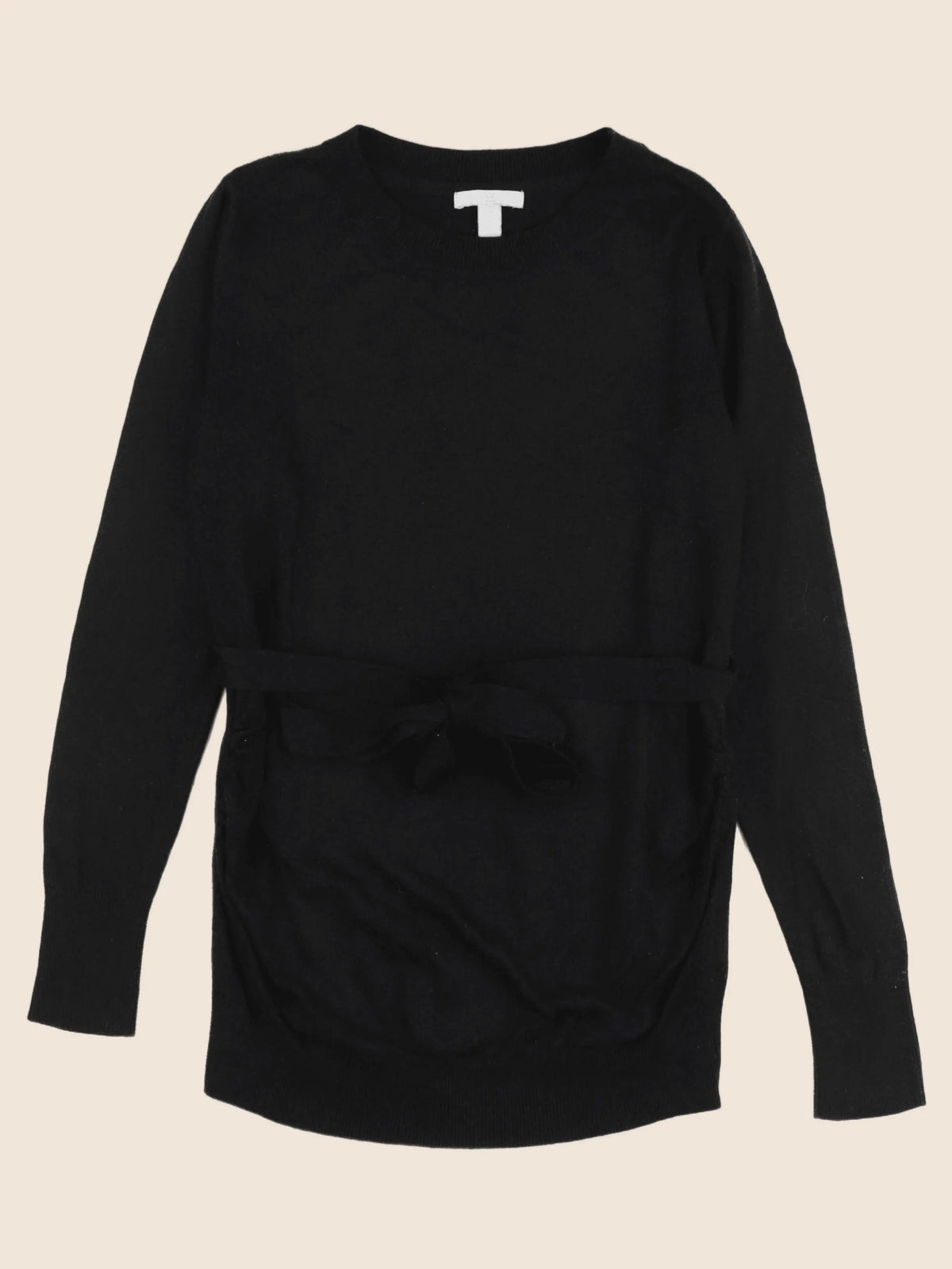 H&M - pull grossesse noir - s