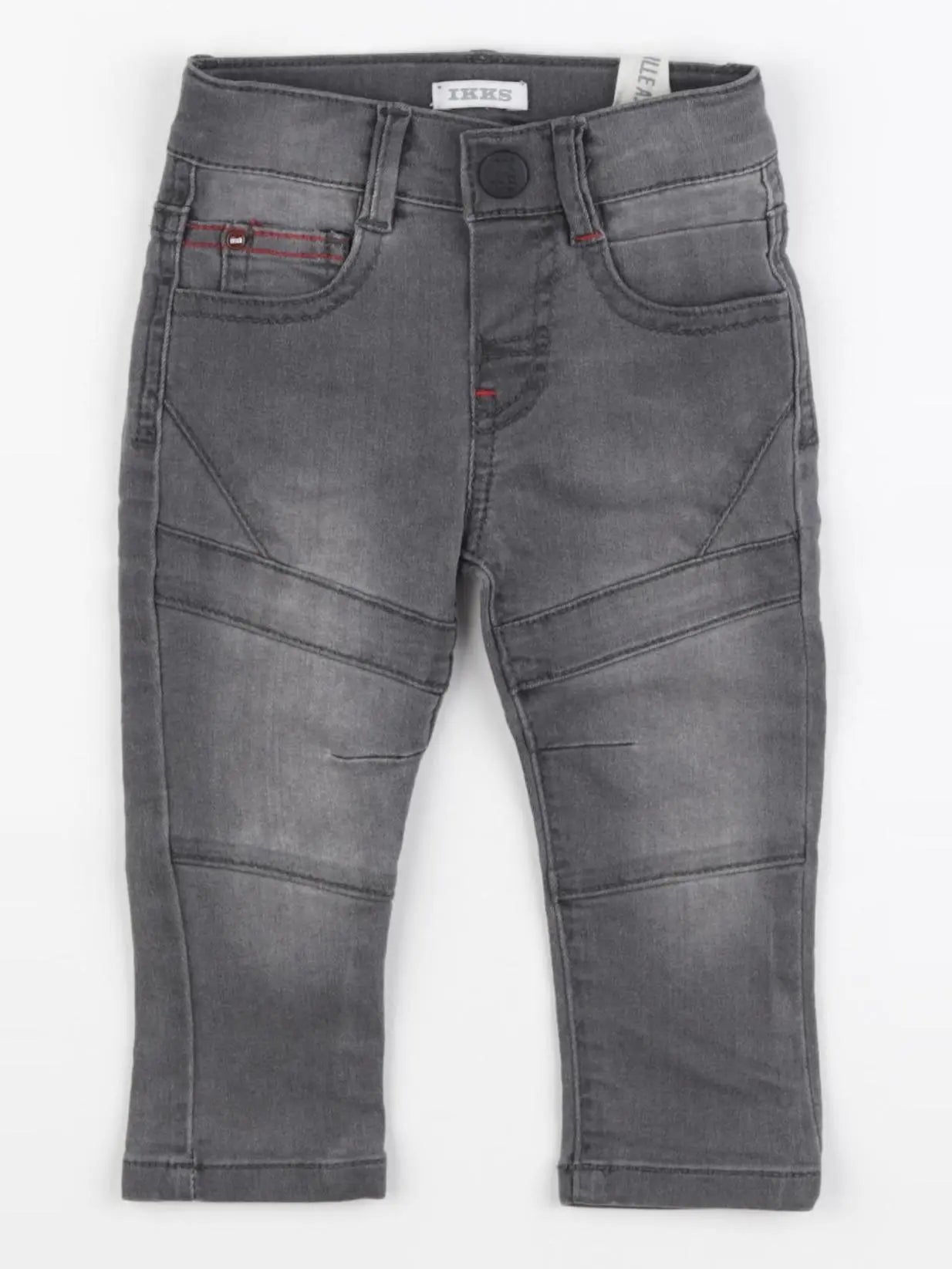 IKKS - jean gris - 6 mois