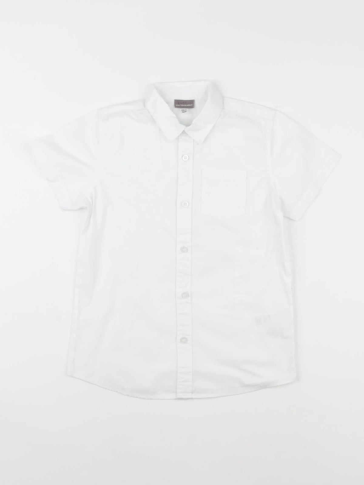 Vertbaudet - chemise blanc - 8 ans