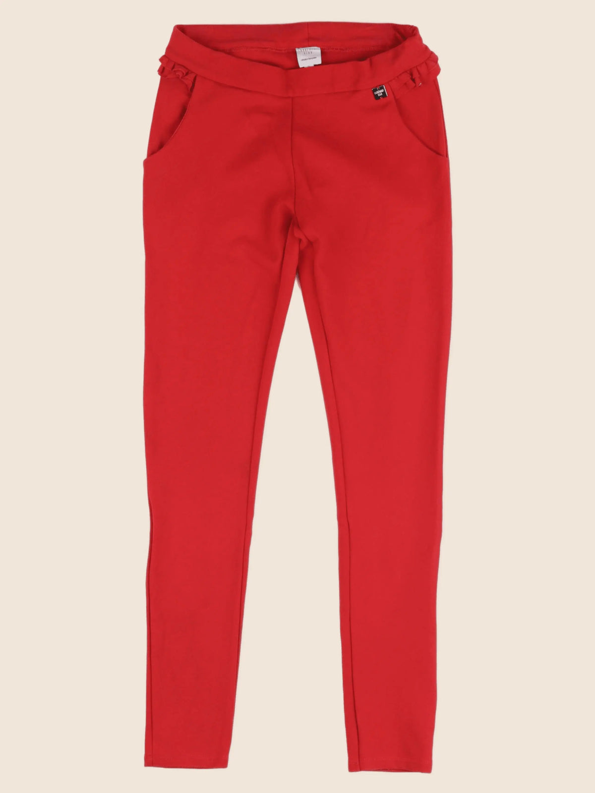 Carrément Beau - pantalon rouge - 12 ans