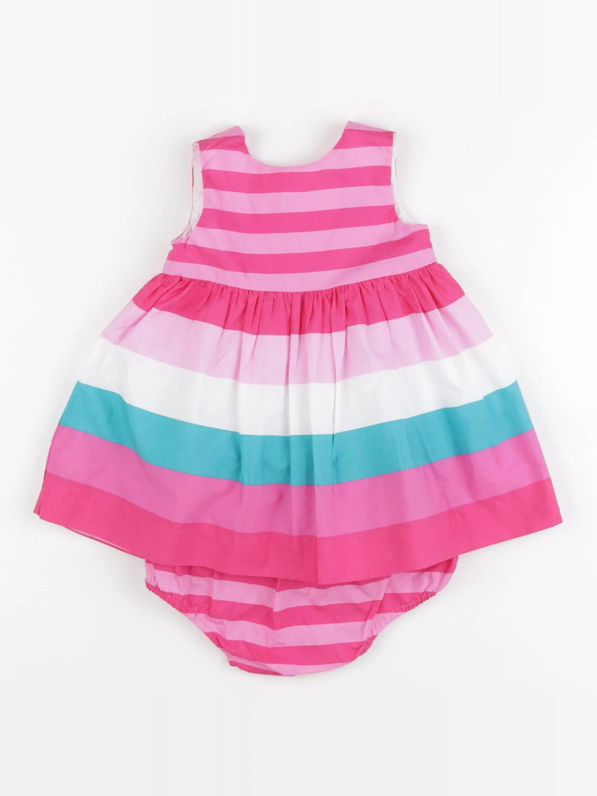 Jacadi - robe rose - 12 mois