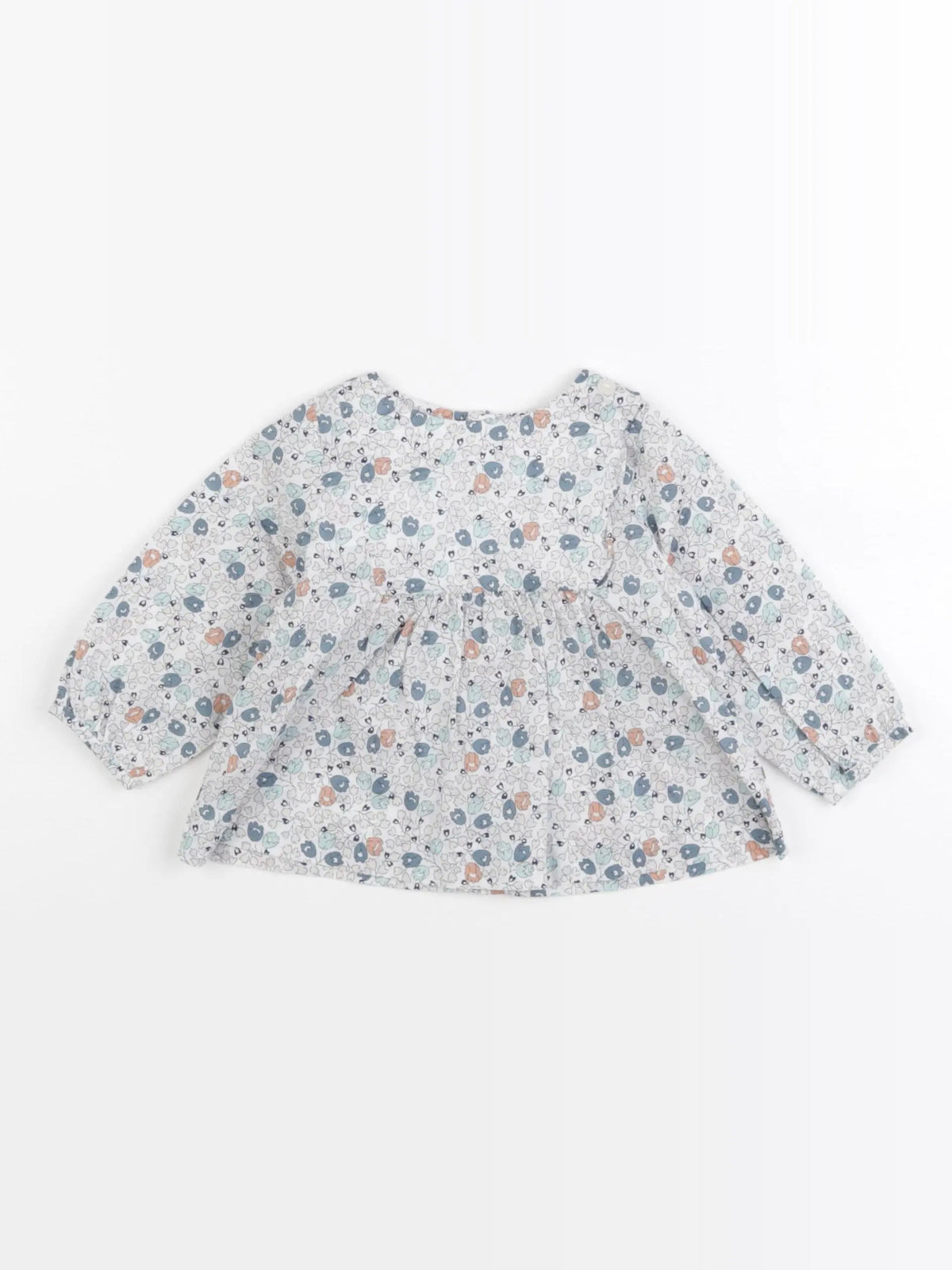 Jacadi - blouse liberty multicolore - 6 mois