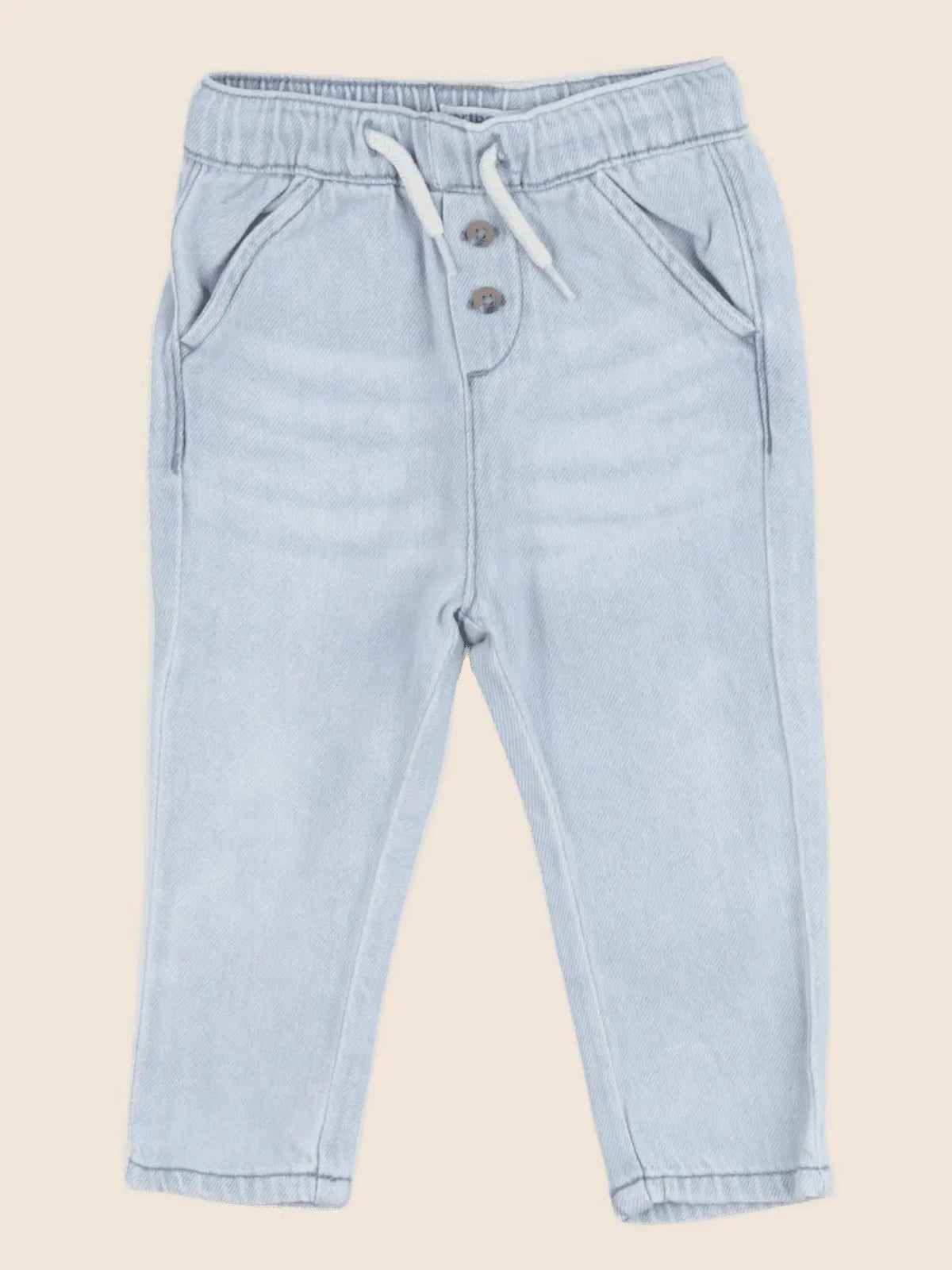 Vertbaudet - pantalon bleu - 9 mois