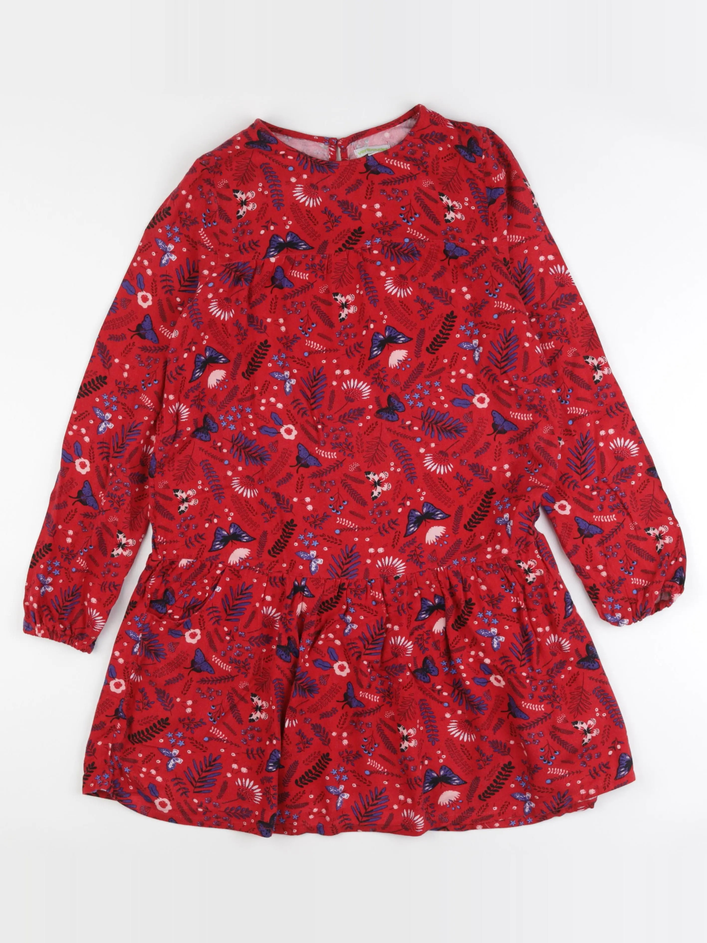 Vertbaudet - robe rouge - 12 ans