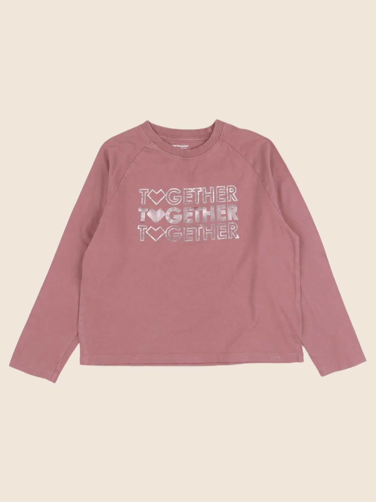 Vertbaudet - tee-shirt rose - 8 ans