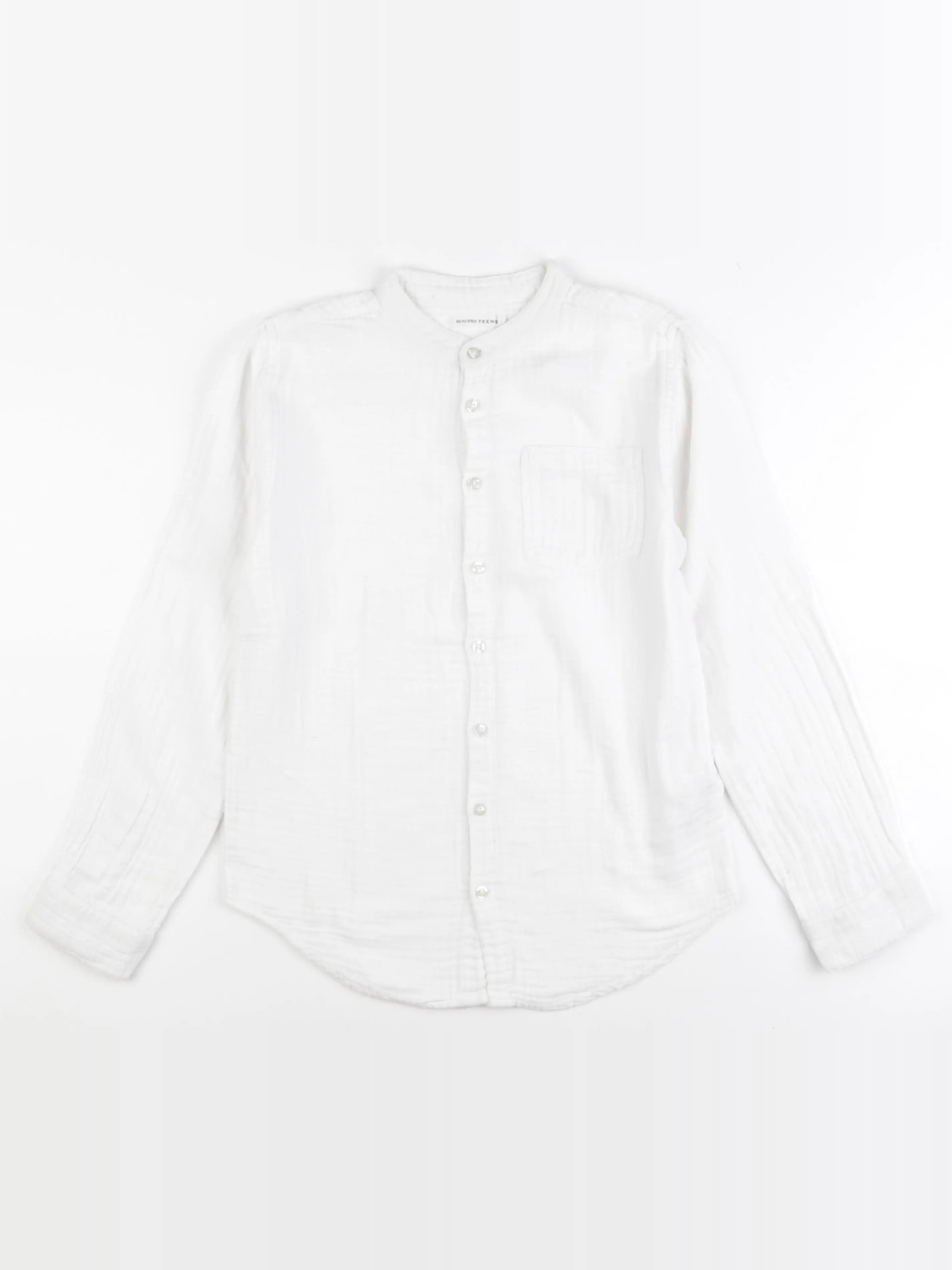 Monoprix - chemise blanc - 12 ans
