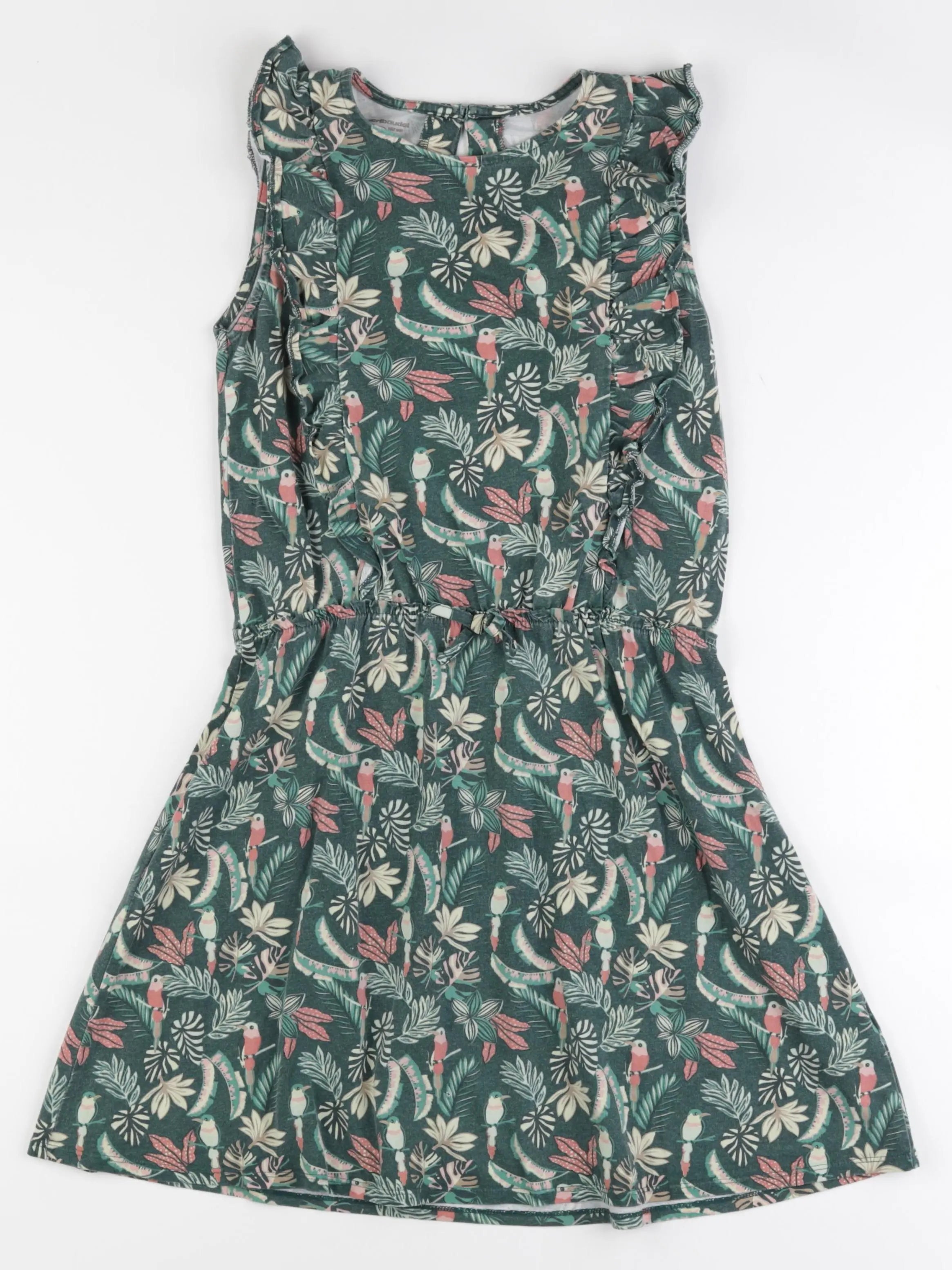 Vertbaudet - robe vert - 12 ans
