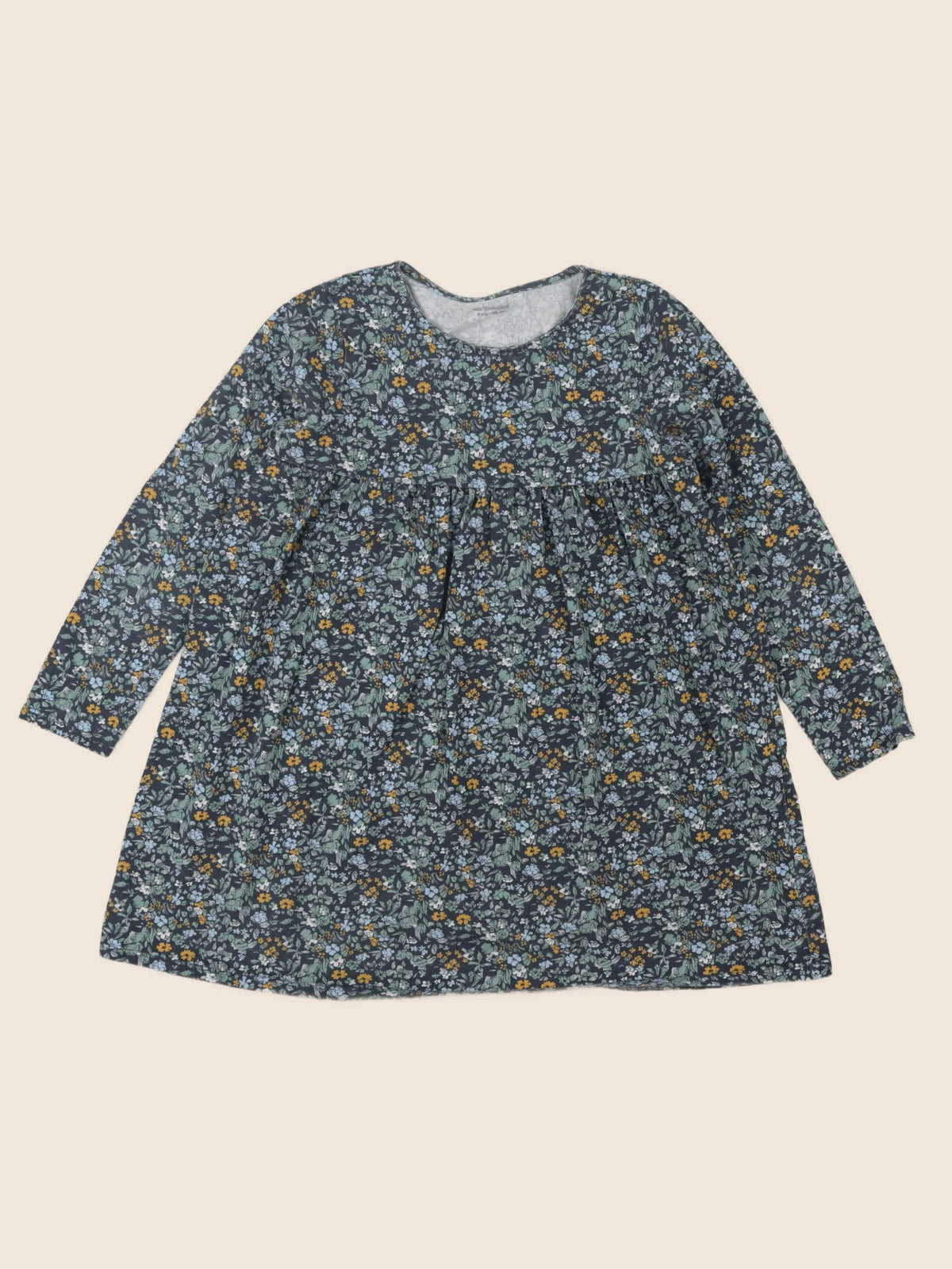 Vertbaudet - robe bleu, vert - 8 ans