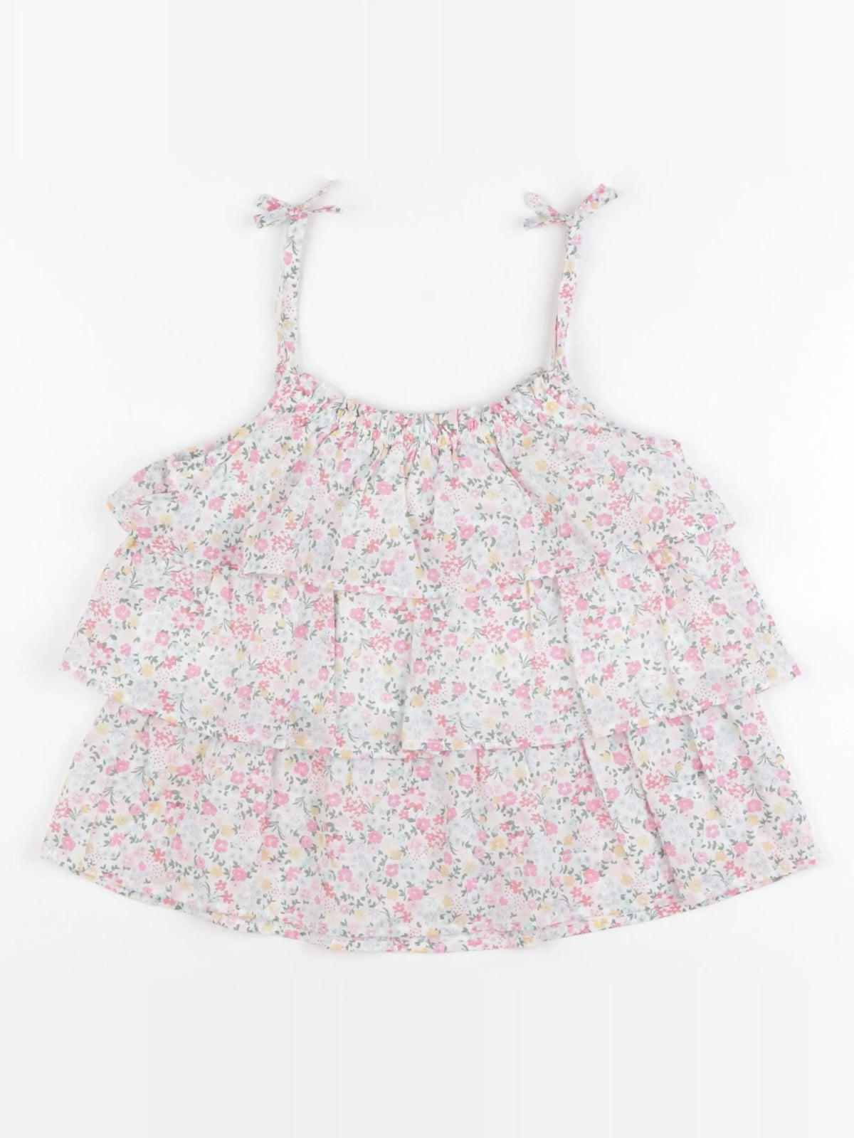 Vertbaudet - blouse multicolore - 8 ans