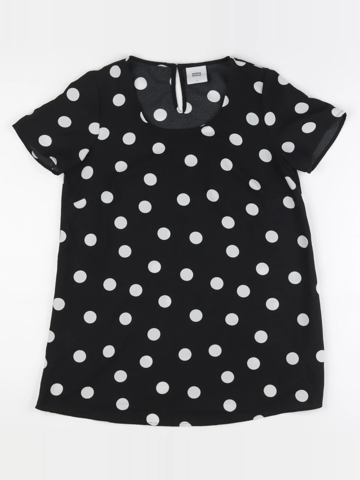 Mamalicious - blouse grossesse noir, blanc - s