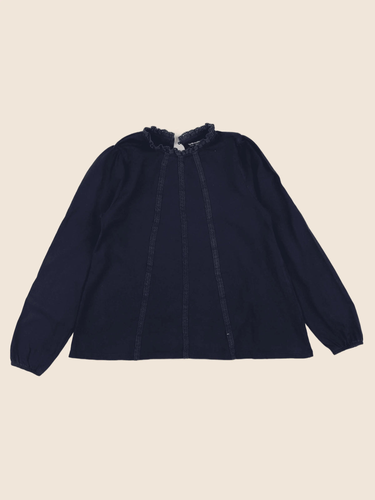 Vertbaudet - tee-shirt bleu - 12 ans
