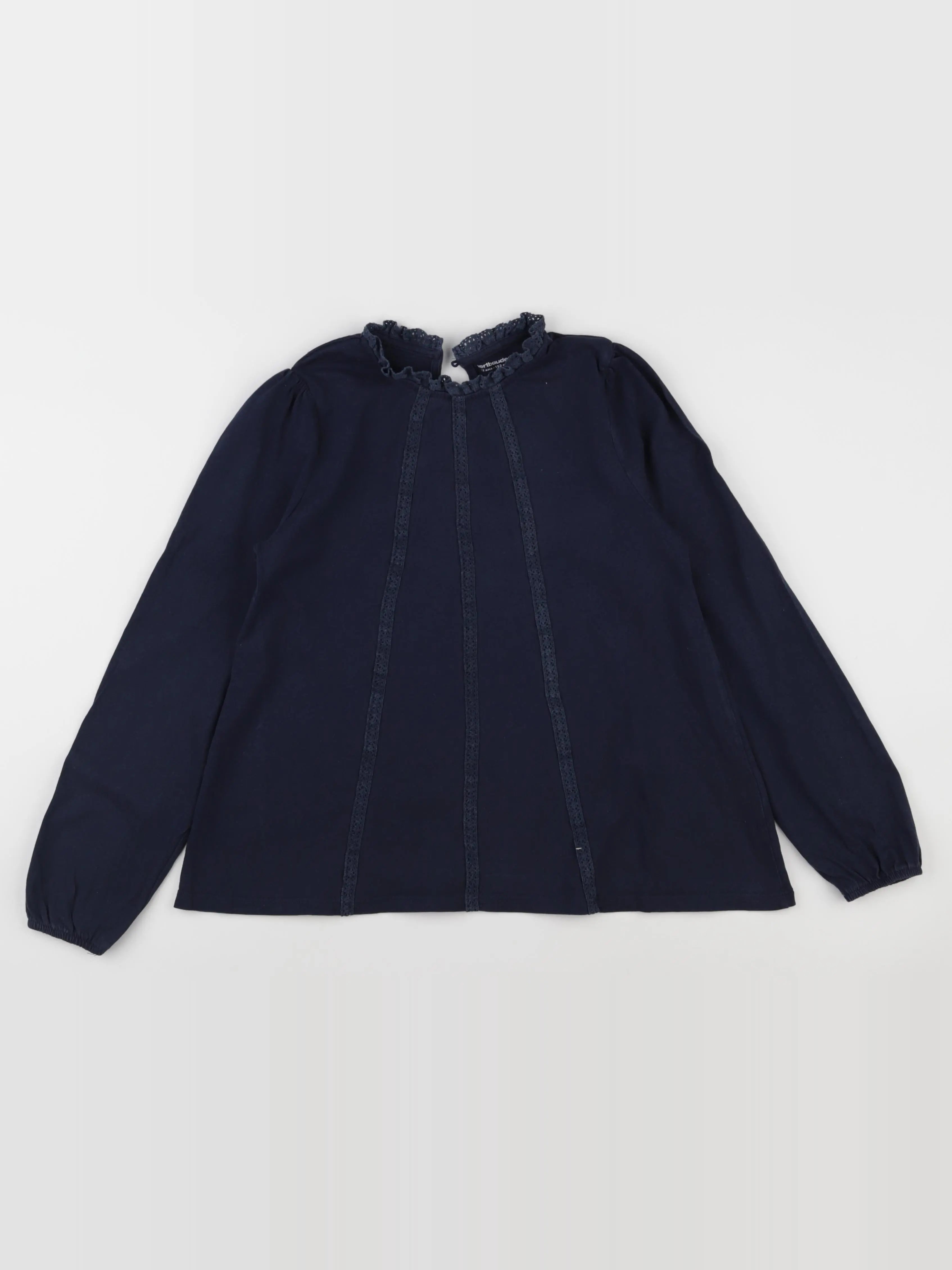 Vertbaudet - tee-shirt bleu - 12 ans