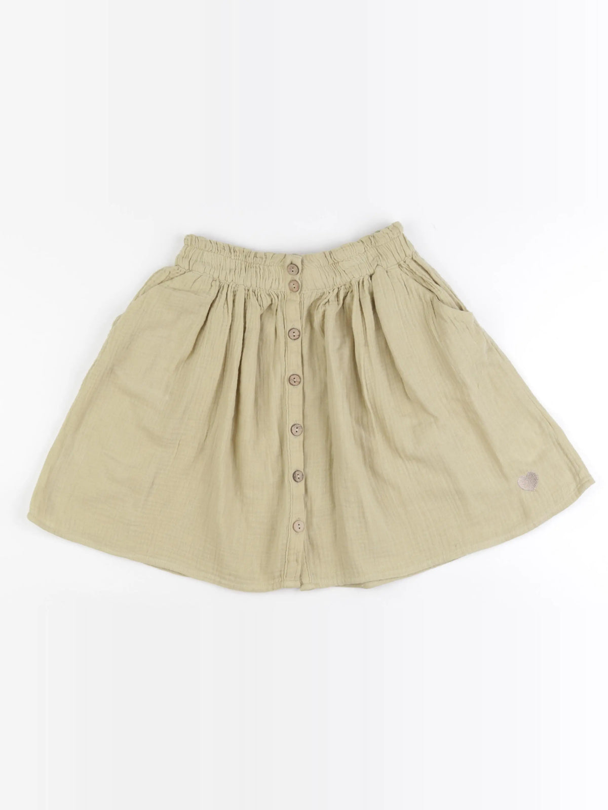 Vertbaudet - jupe vert - 10 ans