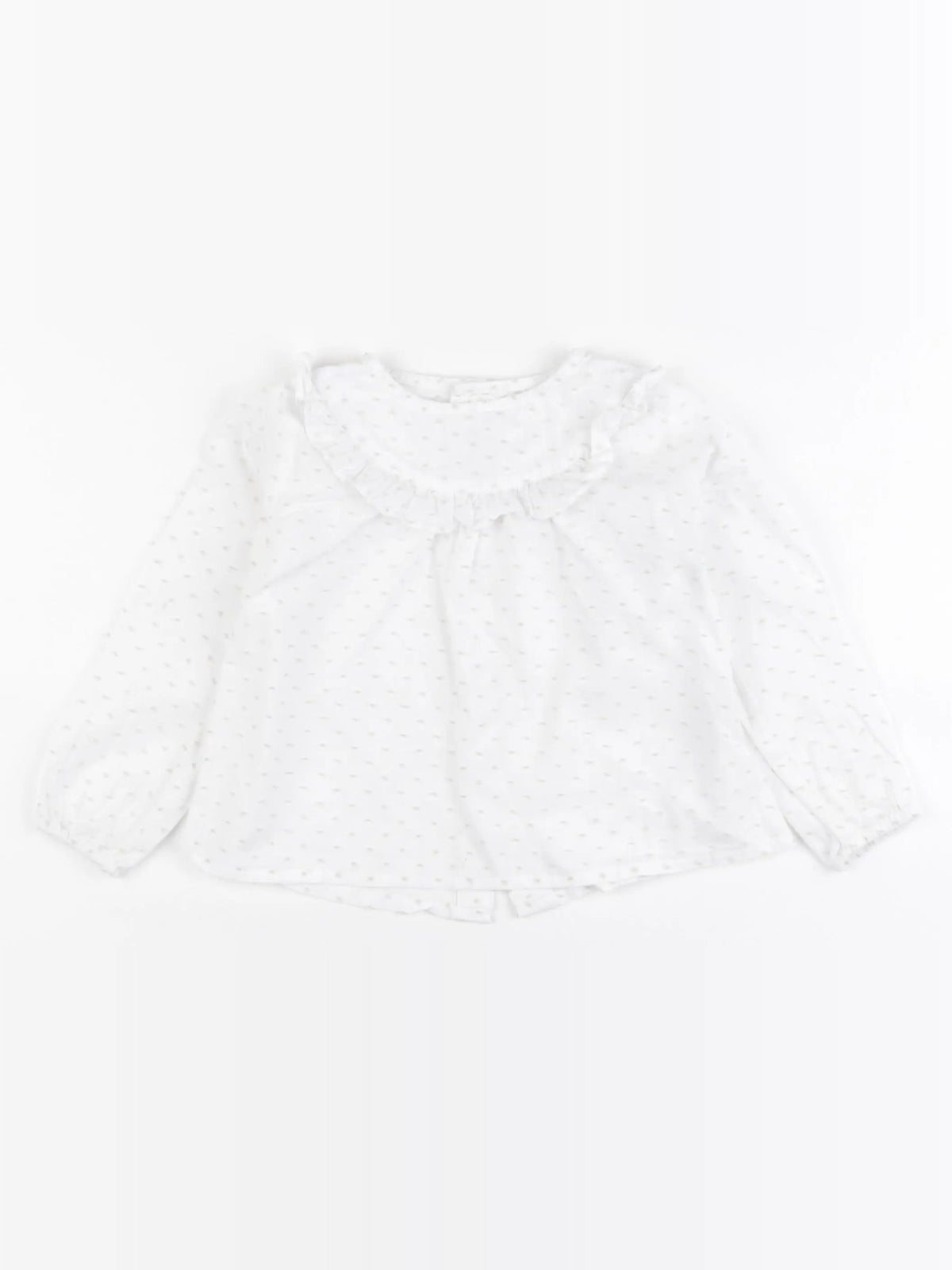 Lola Palacios - blouse blanc - 2 ans