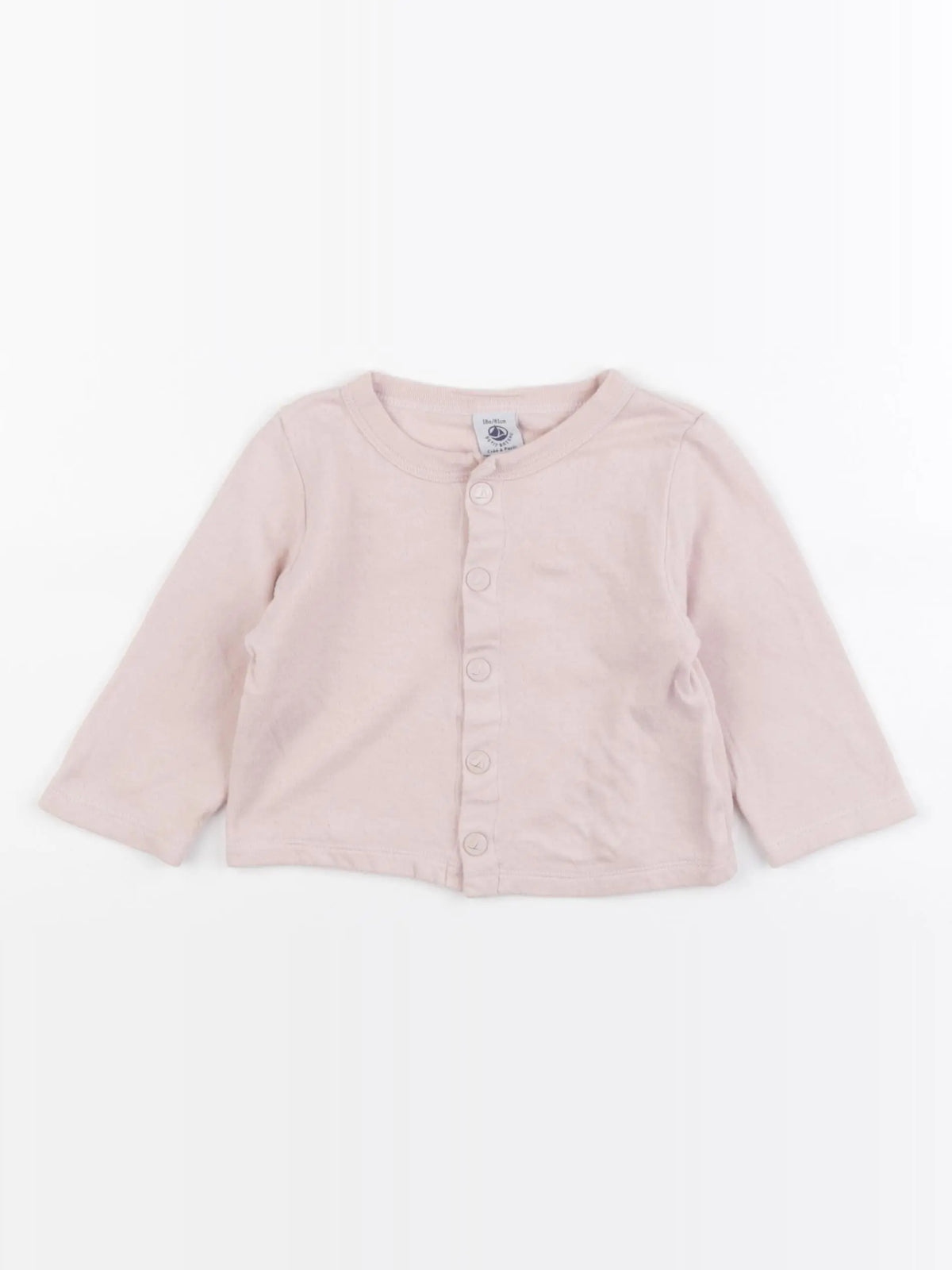 Petit Bateau - tee-shirt rose - 18 mois