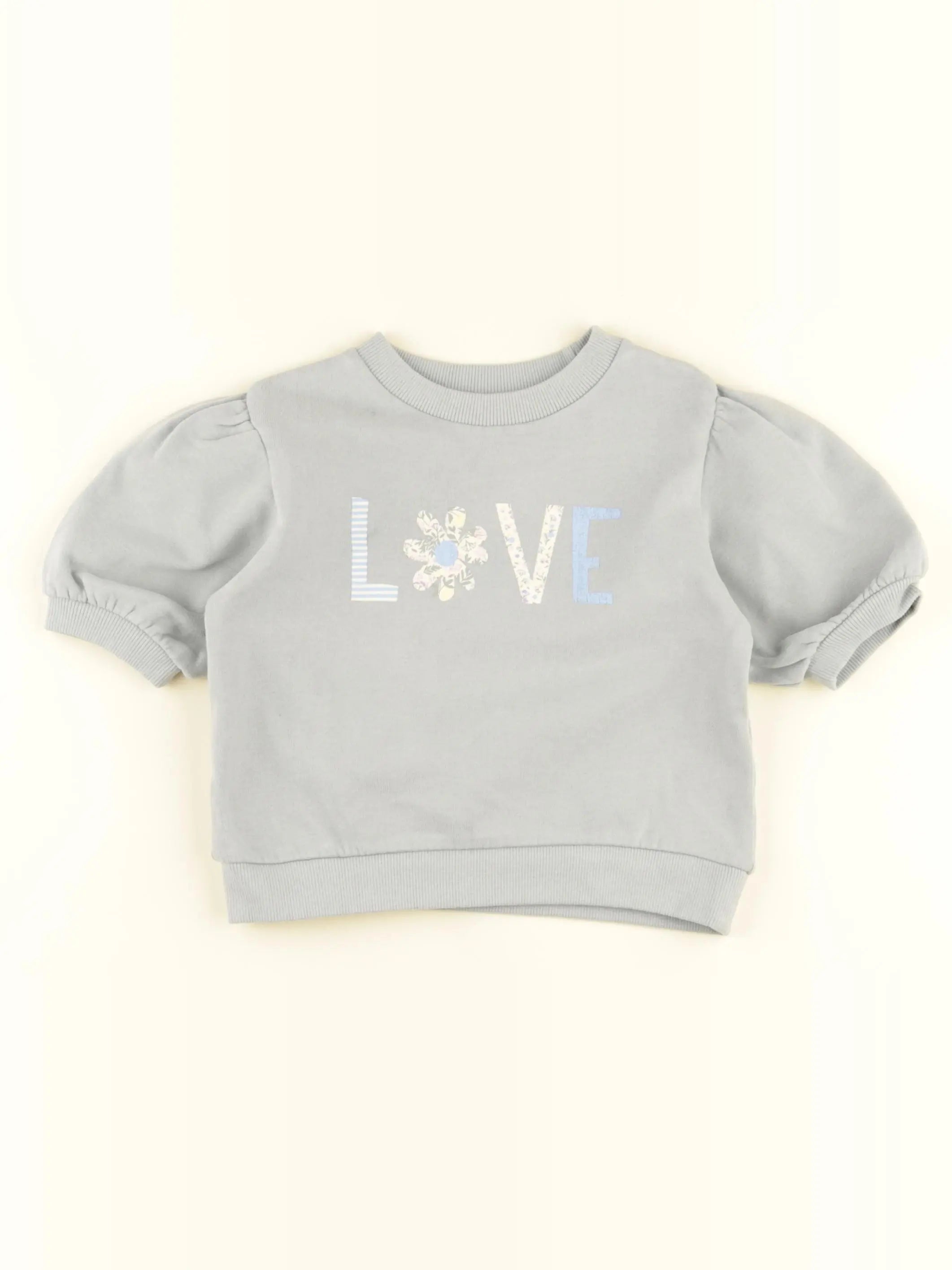 Vertbaudet - sweat vert - 3 ans