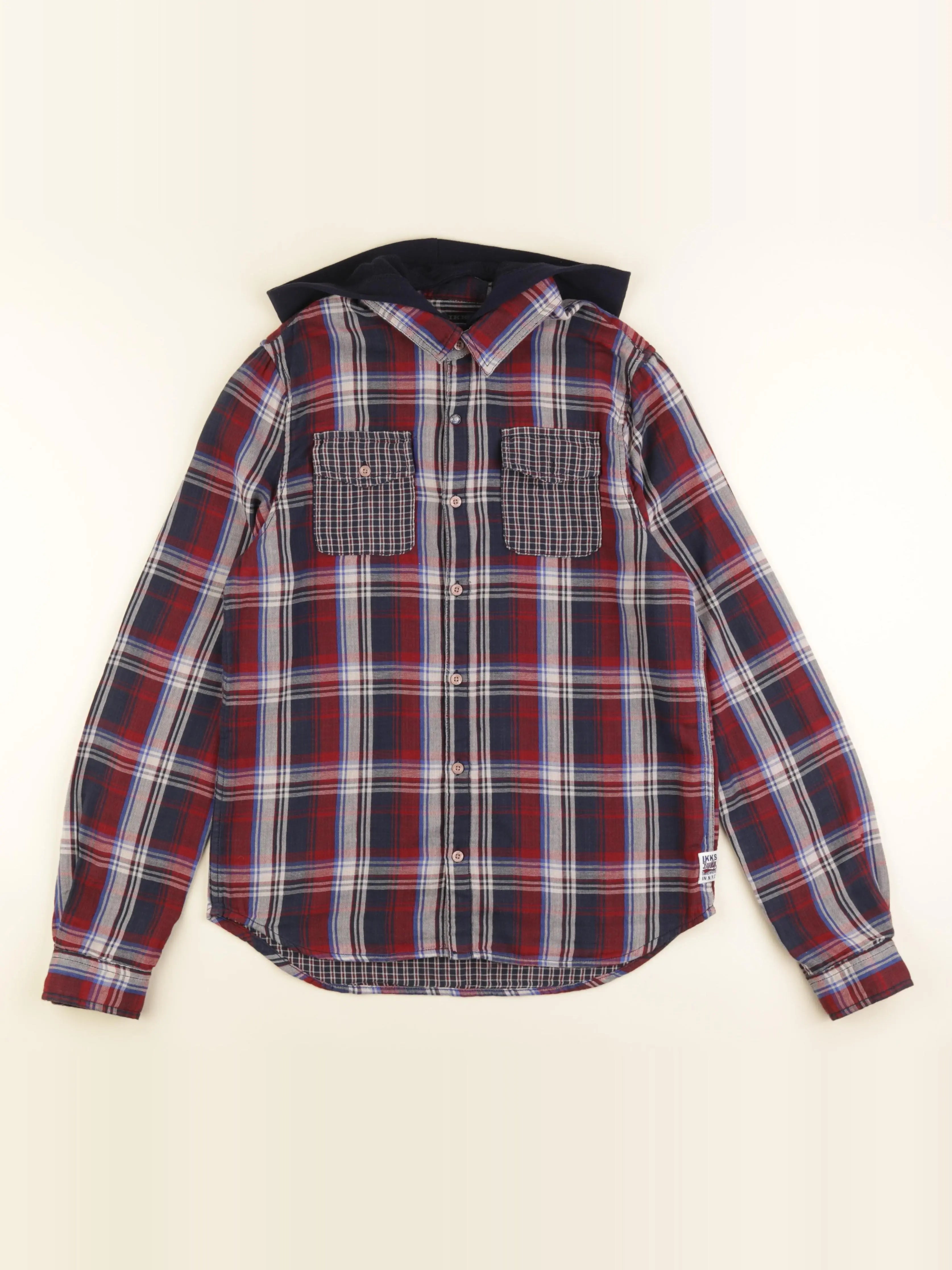 IKKS - chemise rouge - 14 ans