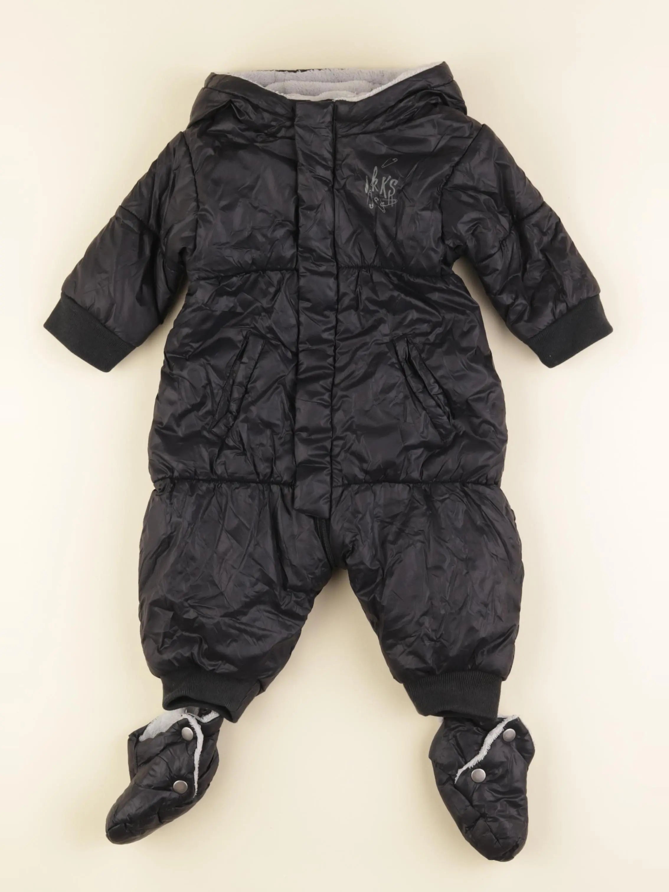 IKKS - combi-pilote noir - 6 mois