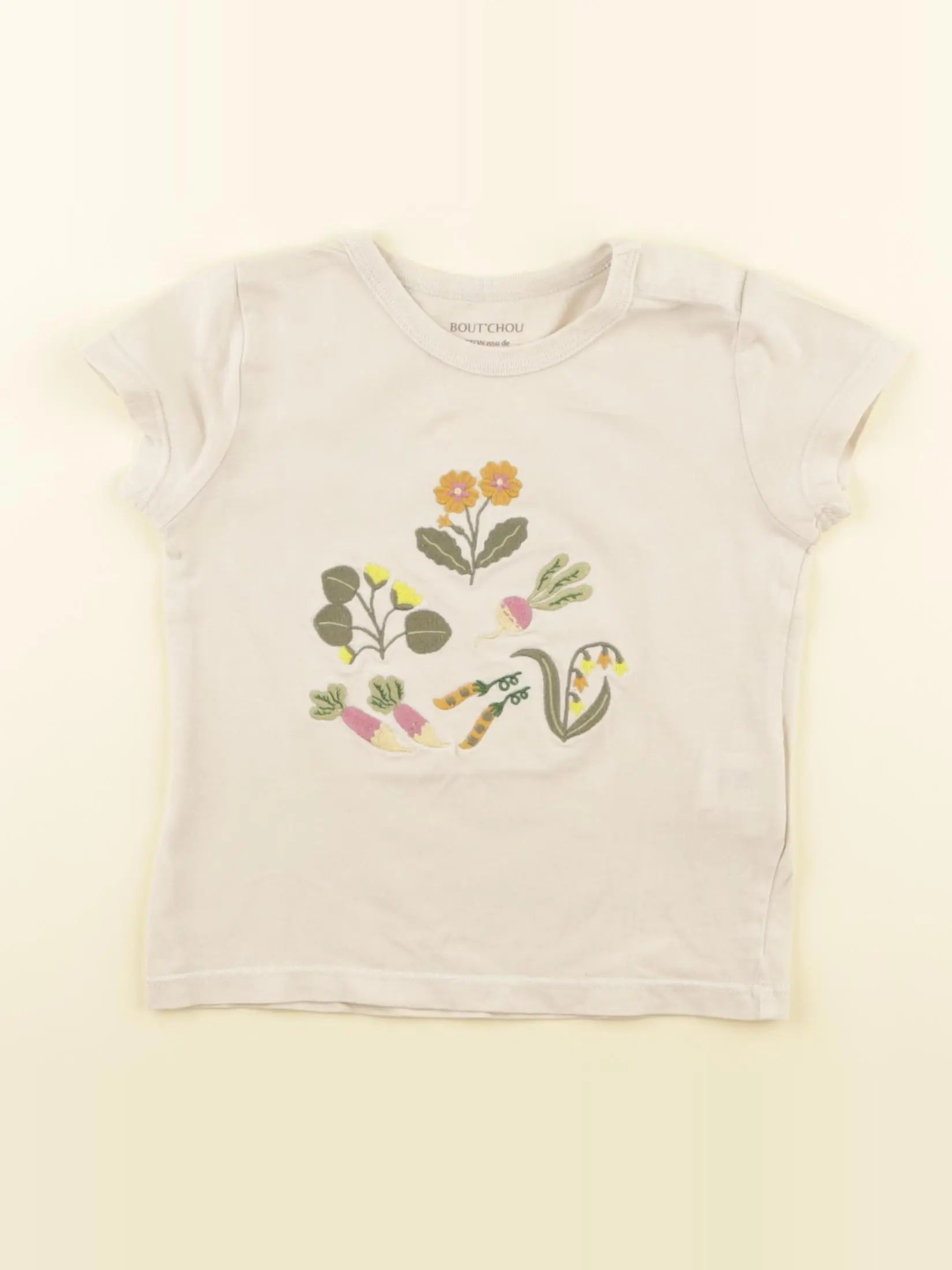 Boutchou - tee-shirt beige - 24 mois