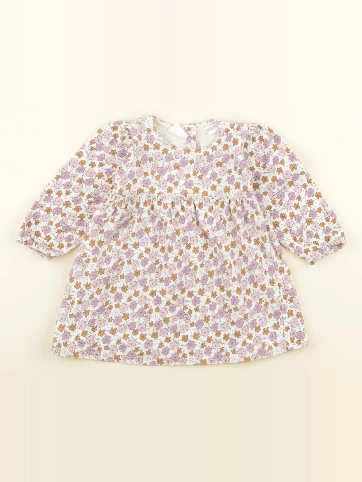 Zara - robe multicolore - 12/18 mois