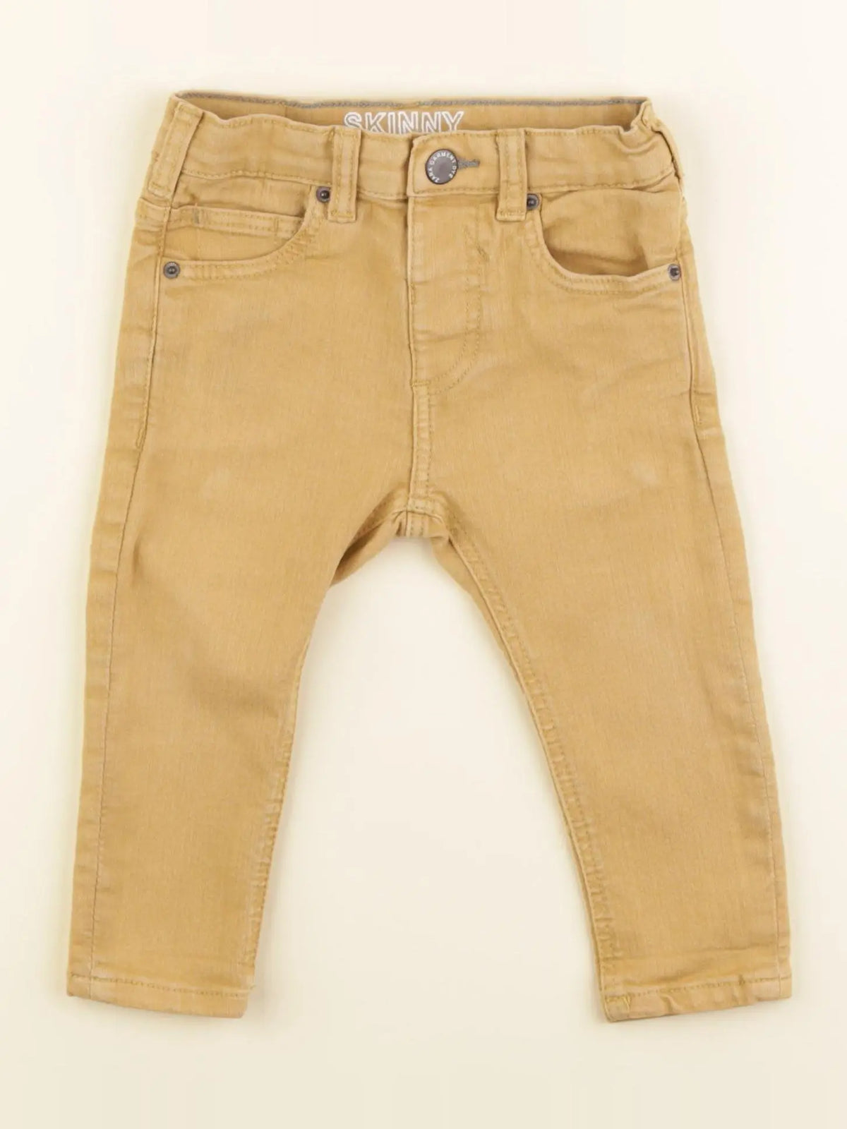 Zara - pantalon jaune - 9/12 mois