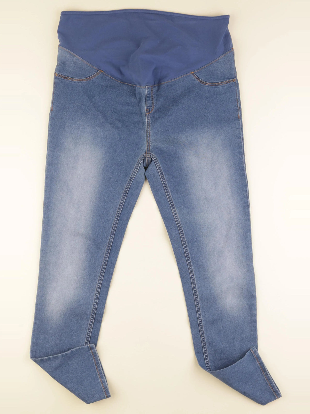 Kiabi - jean grossesse bleu - 44