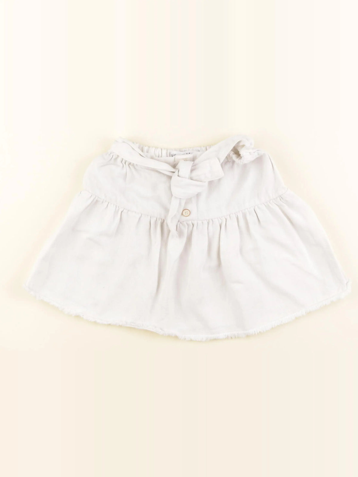 Zara - jupe blanc - 4/5 ans