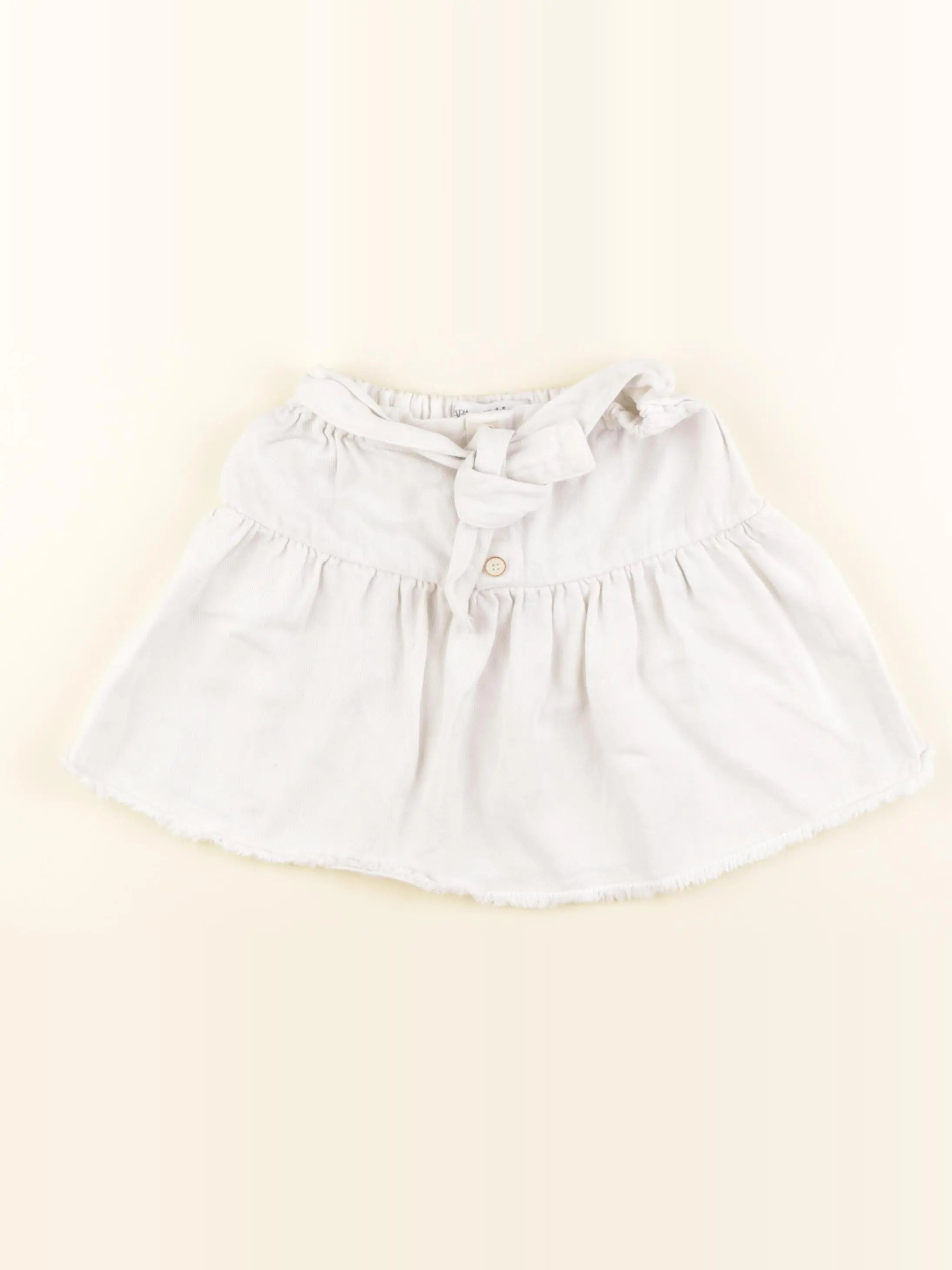 Zara - jupe blanc - 4/5 ans
