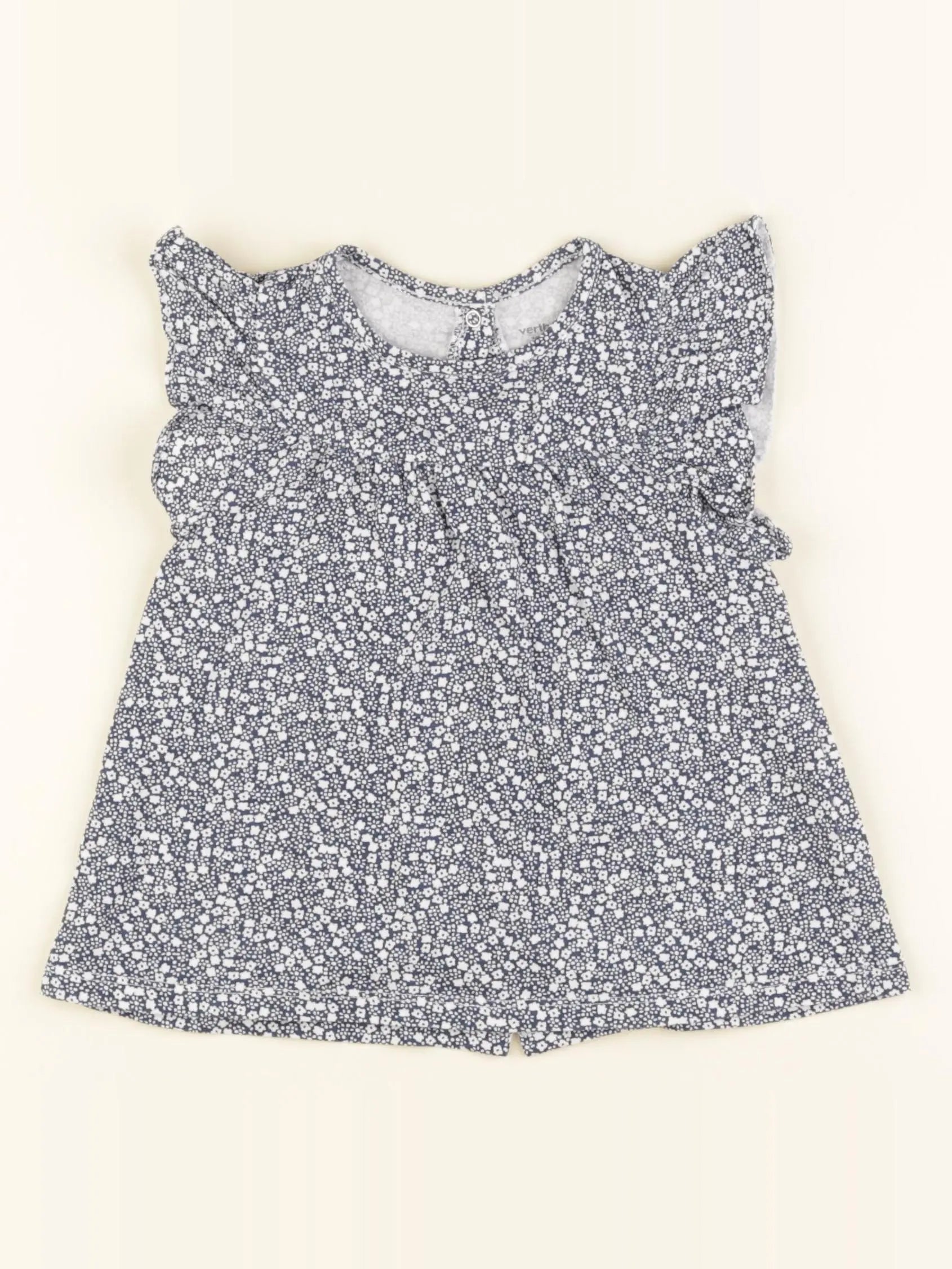 Vertbaudet - tee-shirt bleu - 36 mois