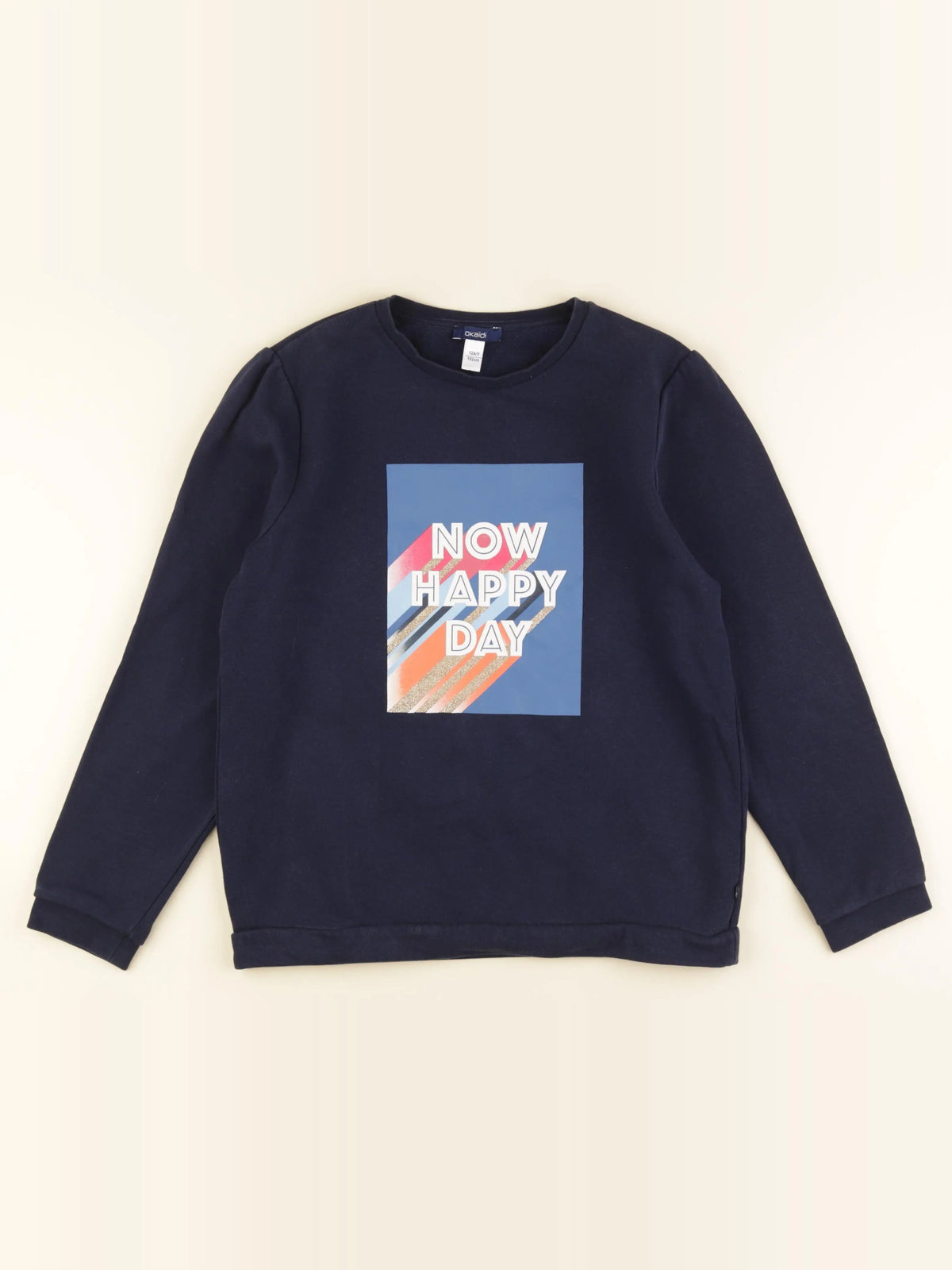 Okaidi - sweat bleu - 12 ans